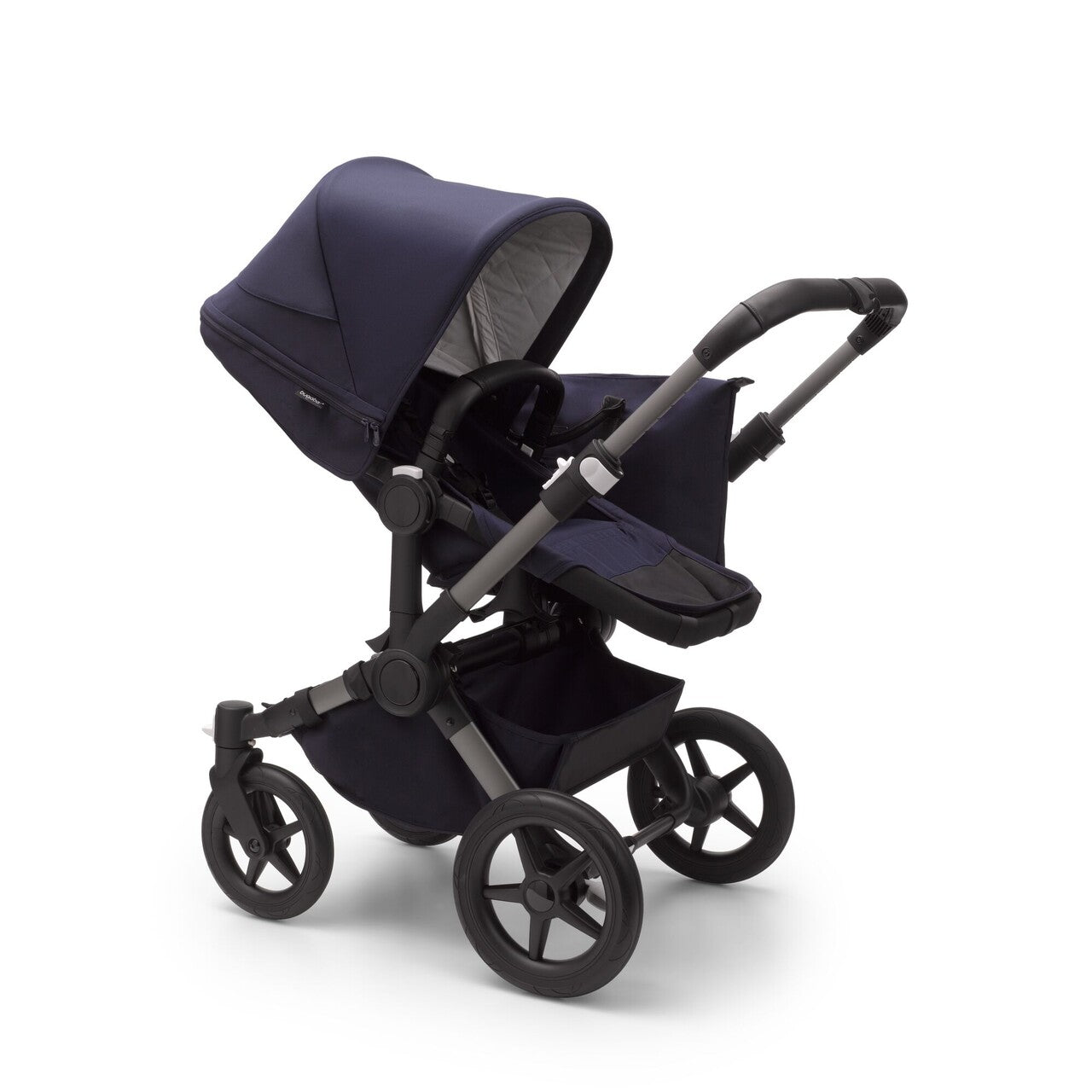 Bugaboo Donkey5 Mono Wielofunkcyjny wózek GRAPHITE/STORMY BLUE-STORMY BLUE