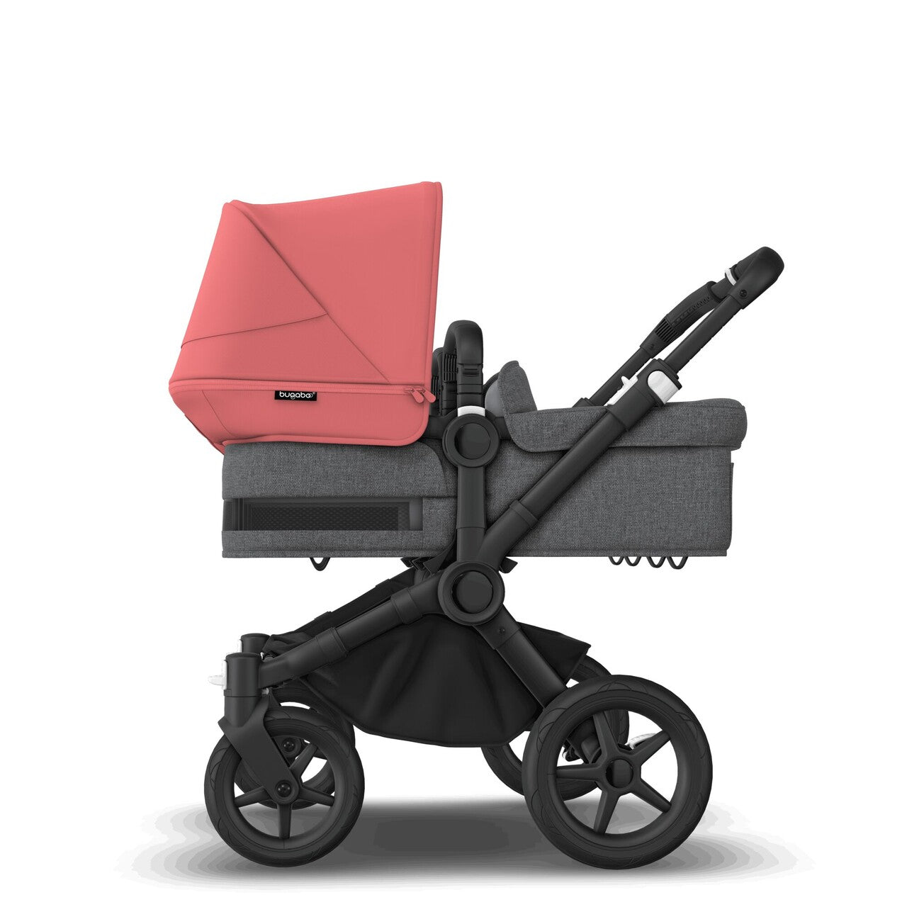 Bugaboo donkey5 Baza wózka bez budki BLACK/GREY MELANGE