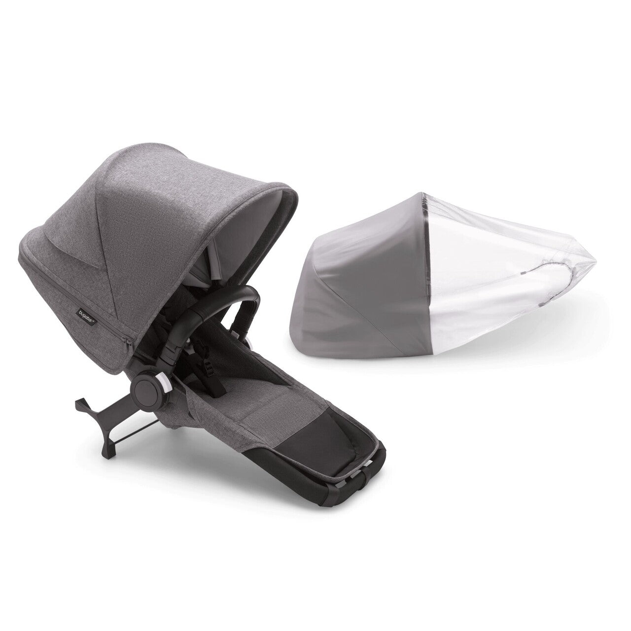 Bugaboo Donkey5 Zestaw duo GREY MELANGE