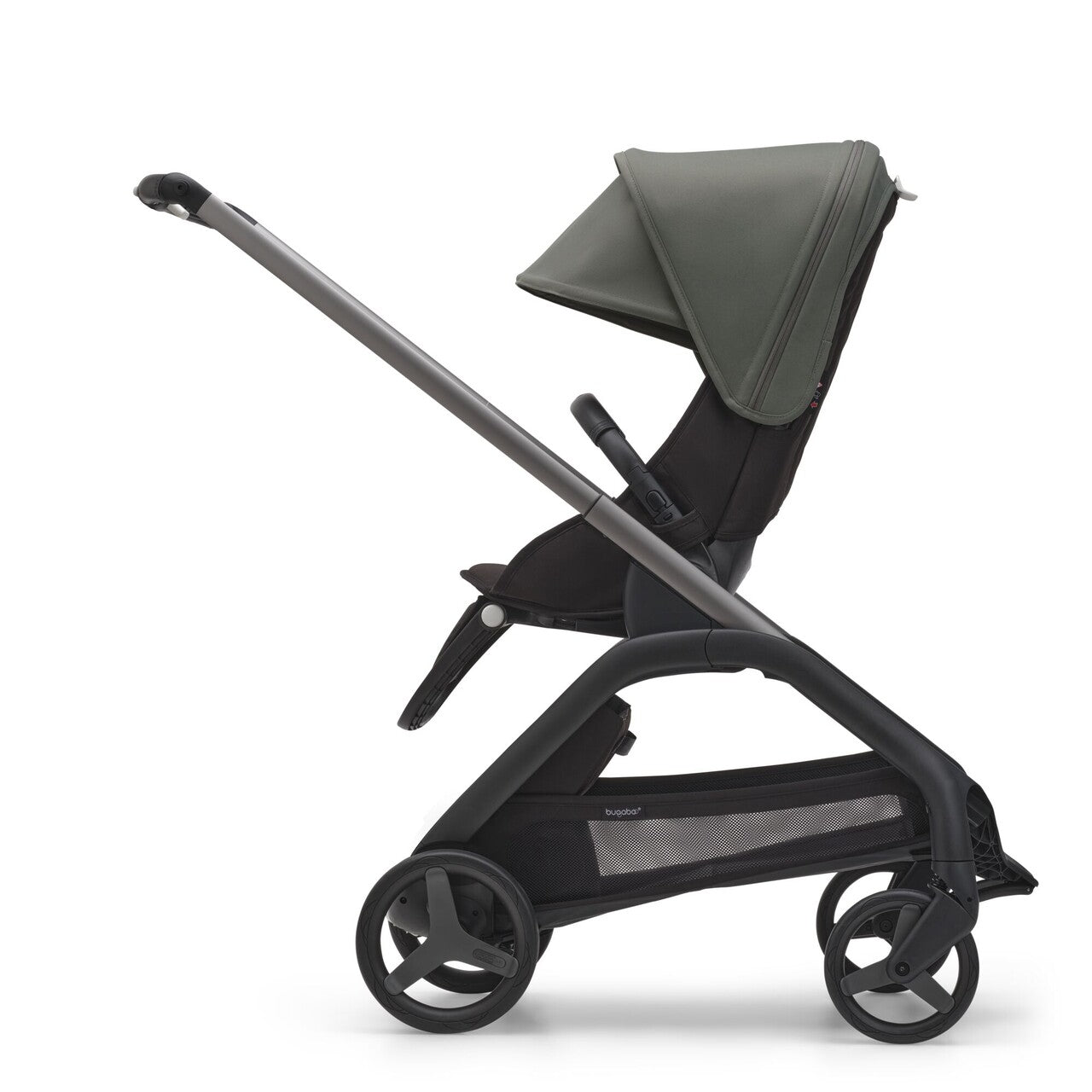 Bugaboo Dragonfly Wózek 2w1 Komplet Black/Green-Green