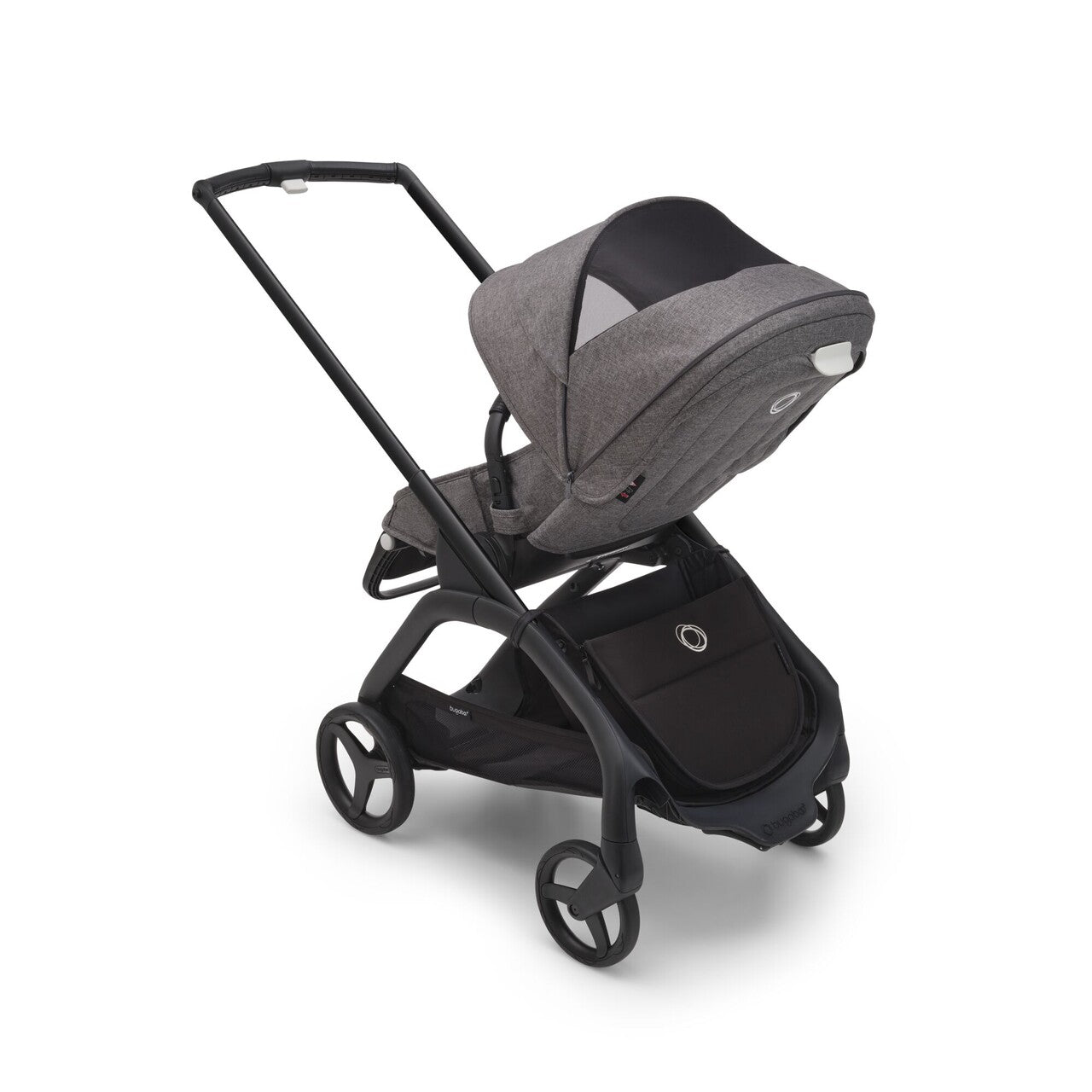 Bugaboo Dragonfly baza wózka bez budki BLACK/GREY MELANGE