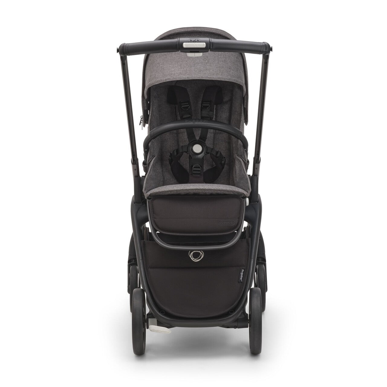 Bugaboo Dragonfly baza wózka bez budki BLACK/GREY MELANGE