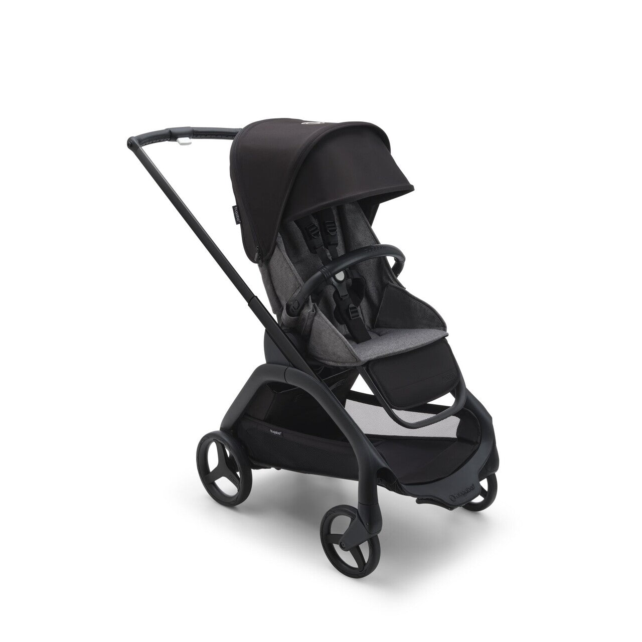 Bugaboo Dragonfly baza wózka bez budki BLACK/GREY MELANGE
