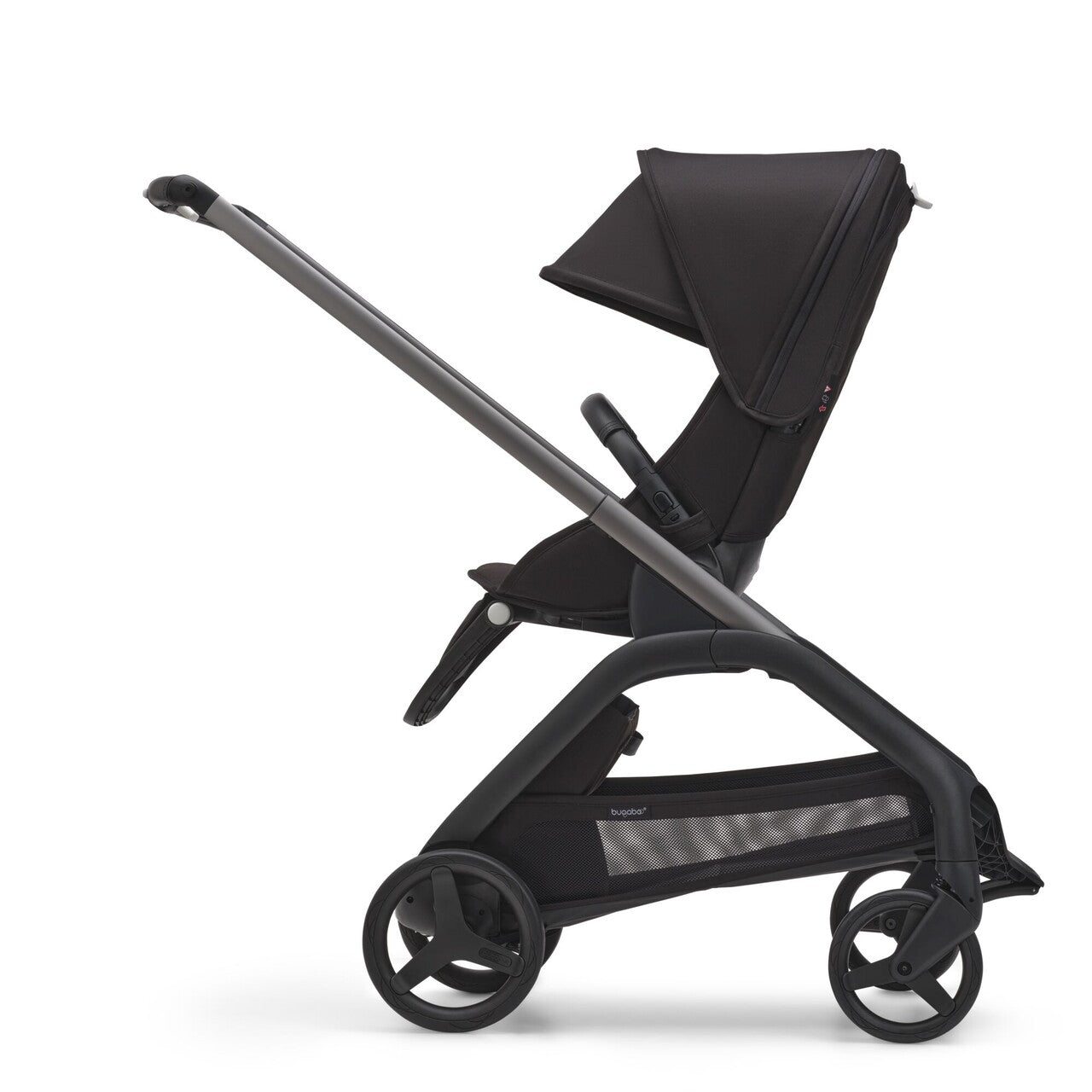 Bugaboo Dragonfly baza wózka bez budki BLACK/GREY MELANGE