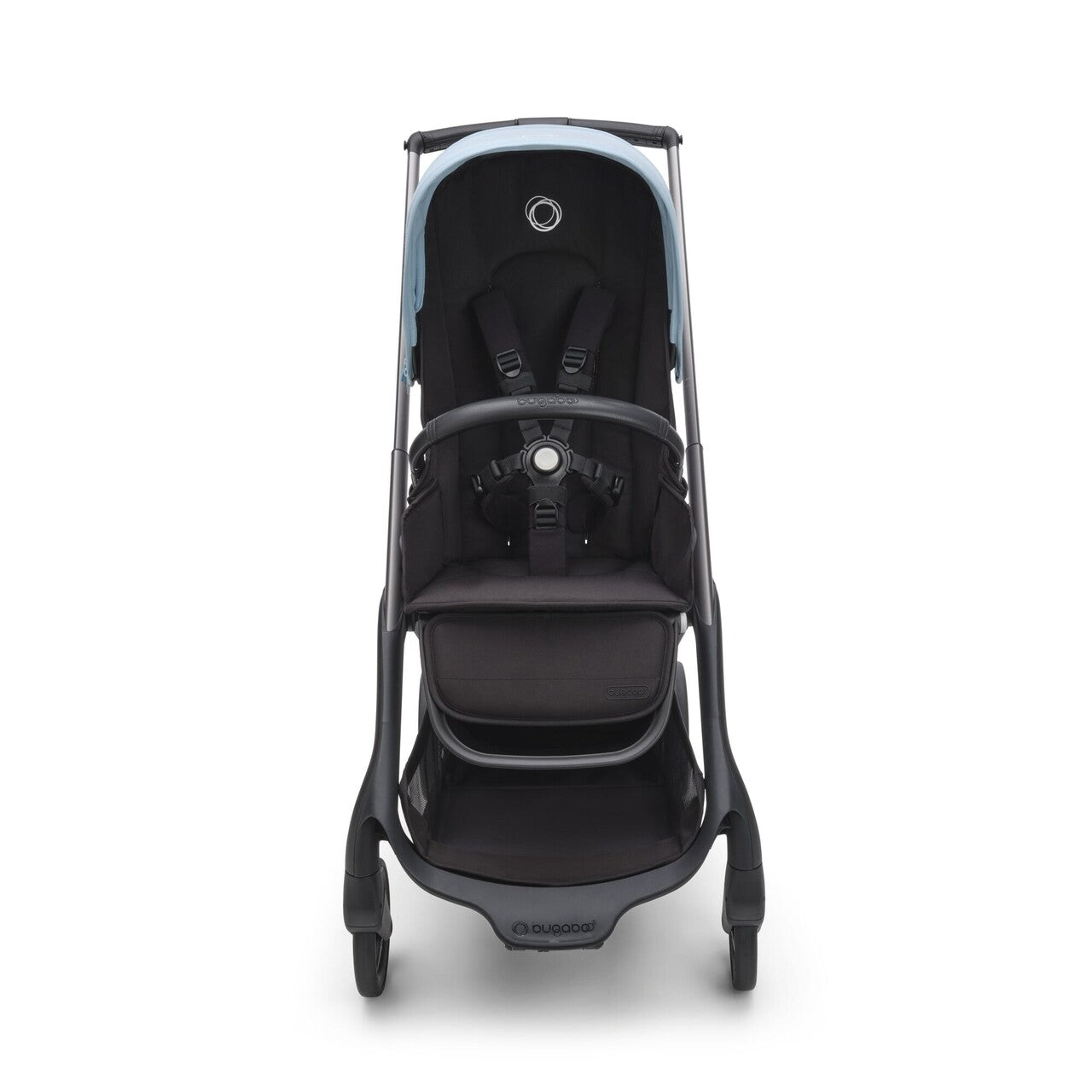 Bugaboo Dragonfly baza wózka bez budki BLACK/GREY MELANGE