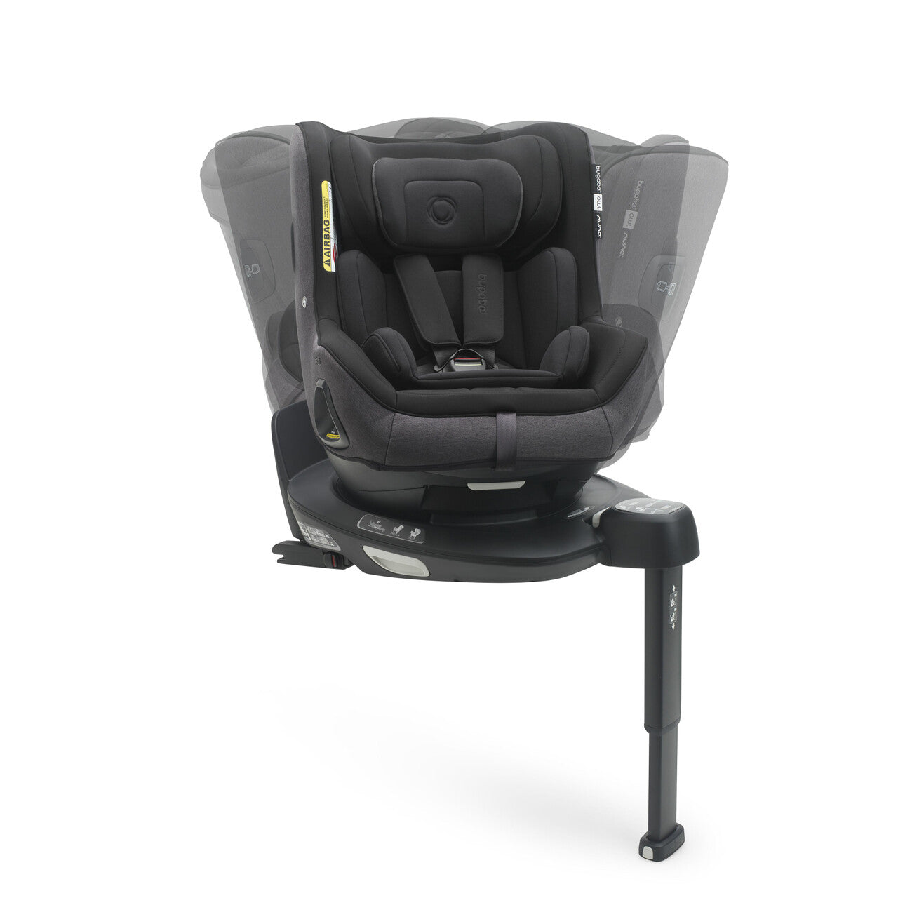 Bugaboo Owl Fotelik samochodowy 0-18 kg BLACK