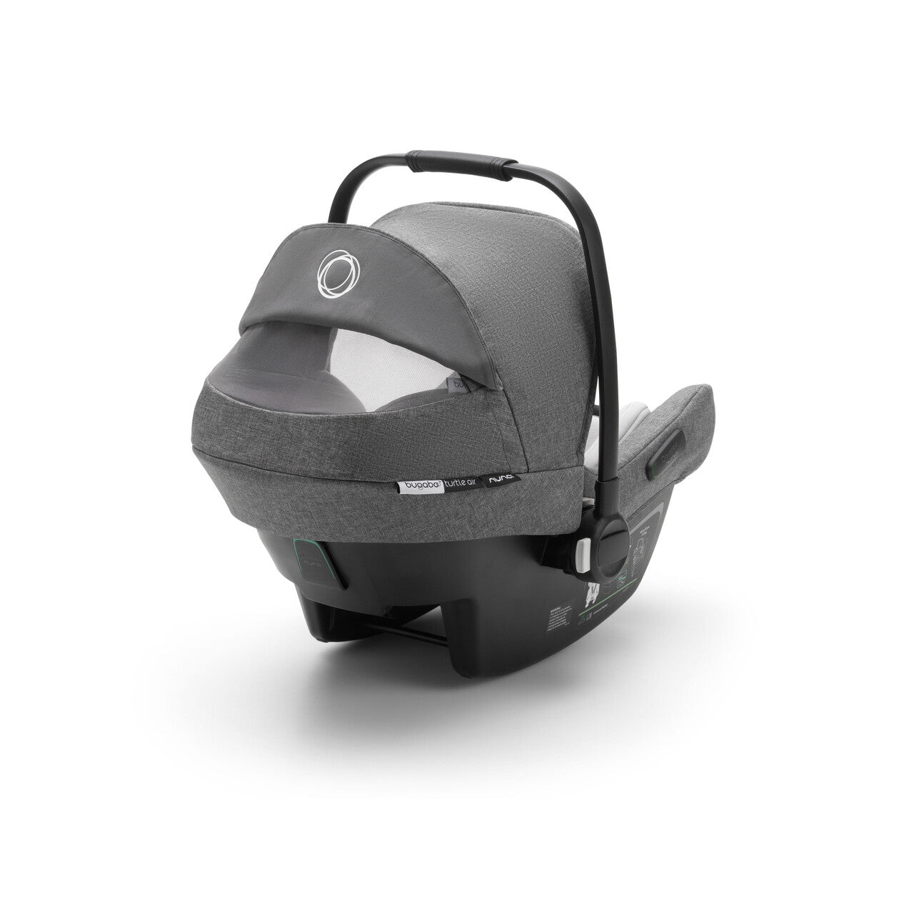 Bugaboo Turtle air fotel Fotelik samochodowy GREY MELANGE
