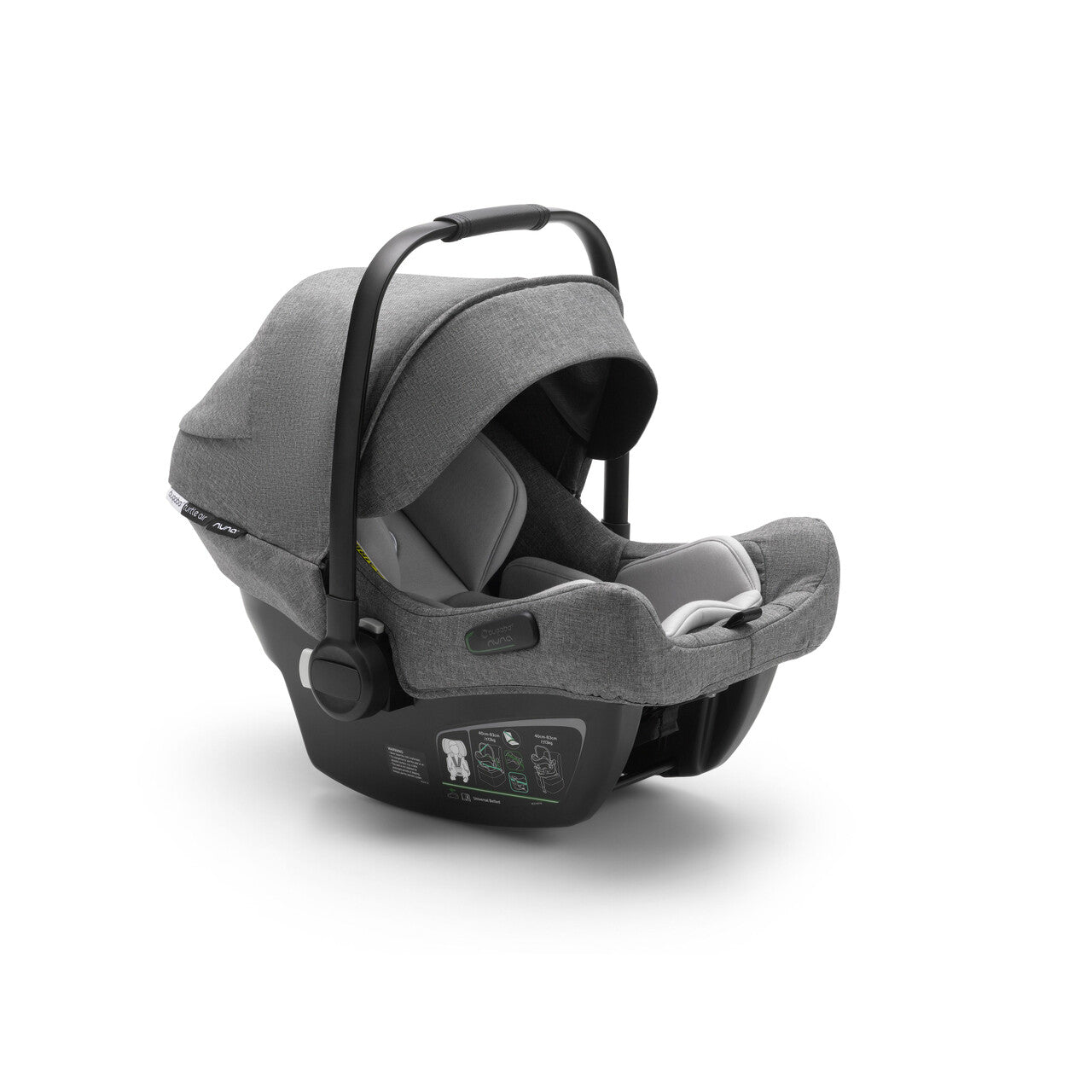 Bugaboo Turtle air fotel Fotelik samochodowy GREY MELANGE