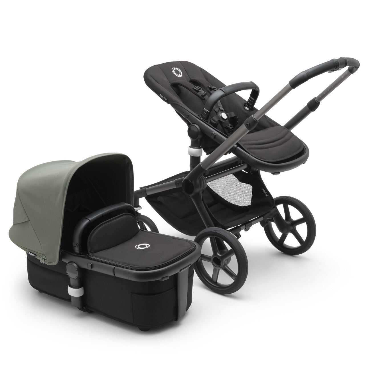 Bugaboo Fox5 Baza Wózka bez budki Graphite/Midnight Black