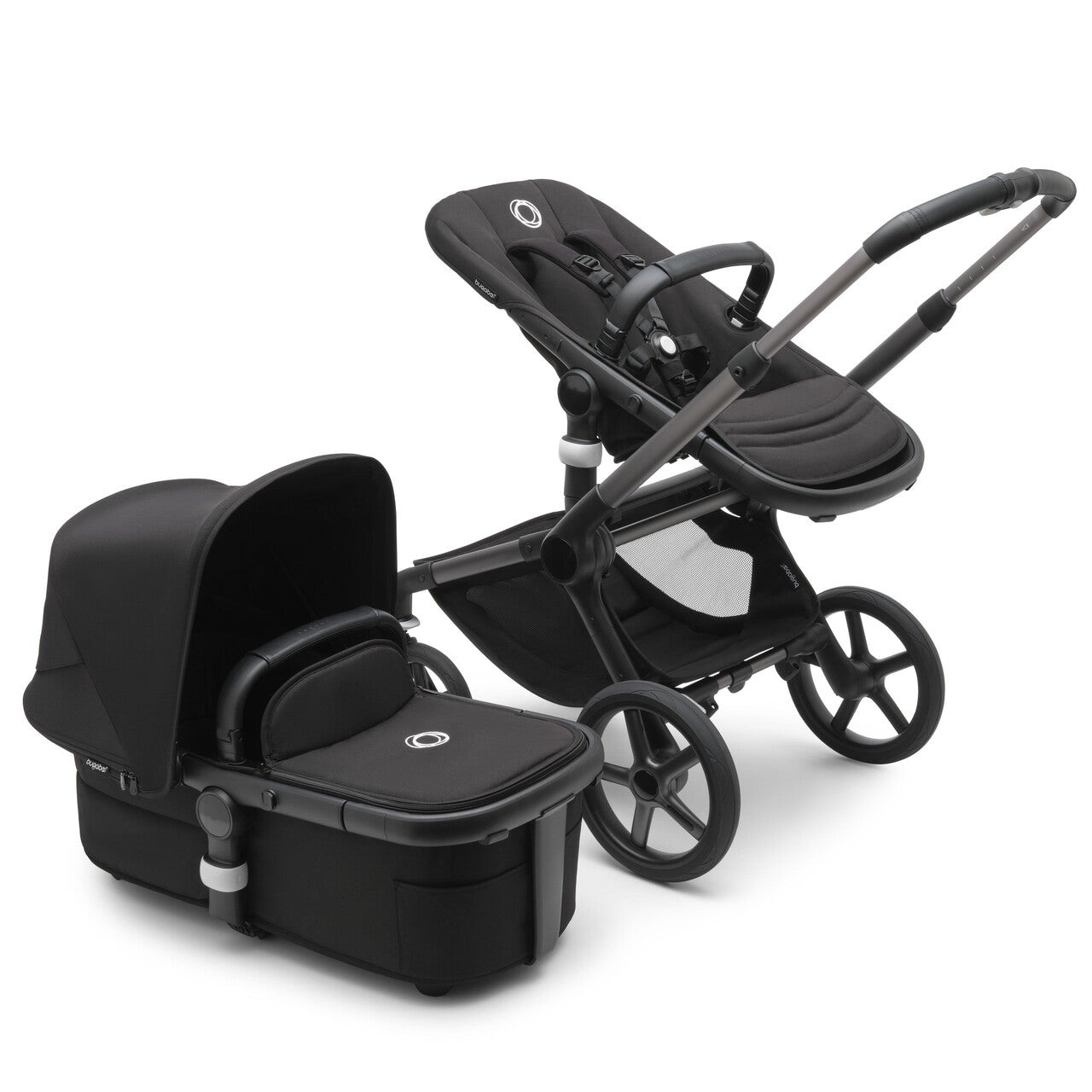 Bugaboo Fox5 Baza Wózka bez budki Graphite/Midnight Black
