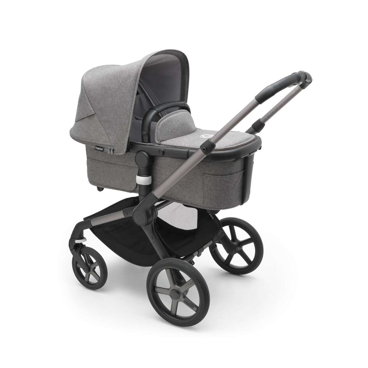 Bugaboo Fox5 Baza wózka 2w1 bez budki Graphite/Grey Melange