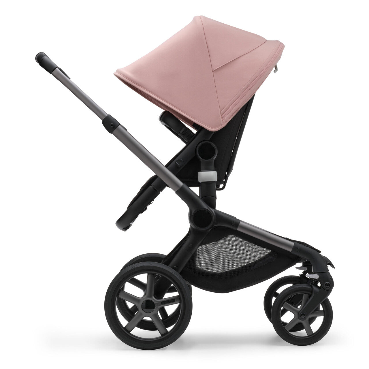 Bugaboo Fox5 Baza Wózka 2w1 bez budki Black/Grey Melange