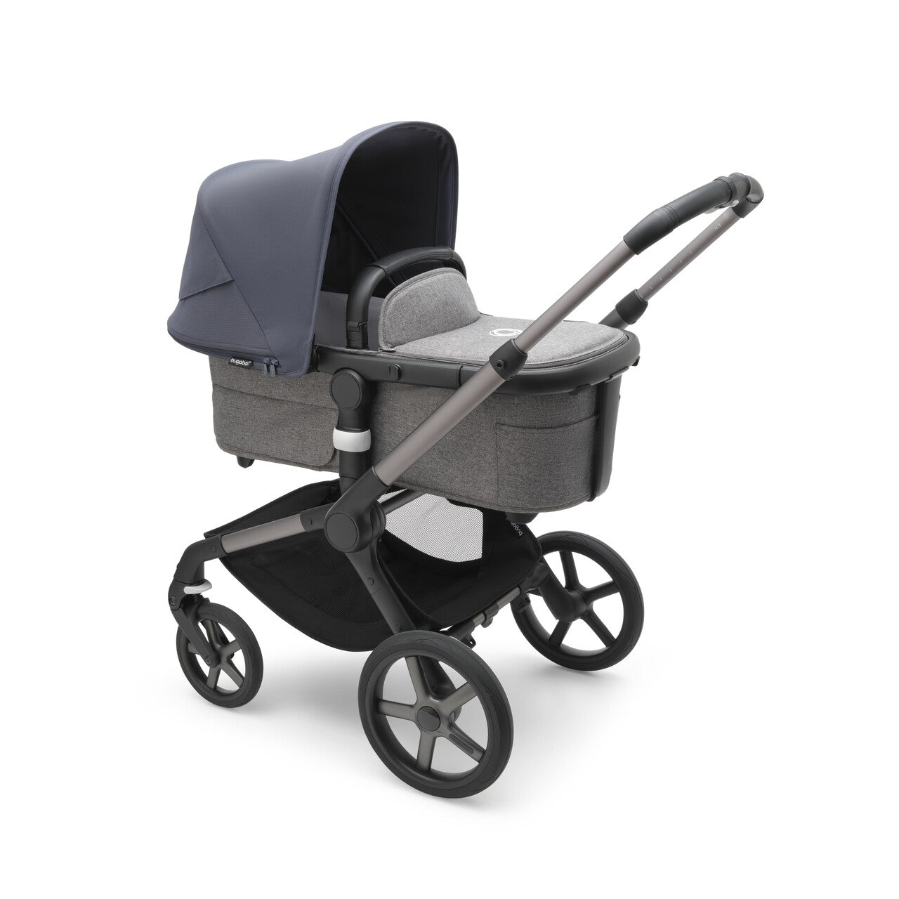 Bugaboo Fox5 Baza wózka 2w1 bez budki Graphite/Grey Melange