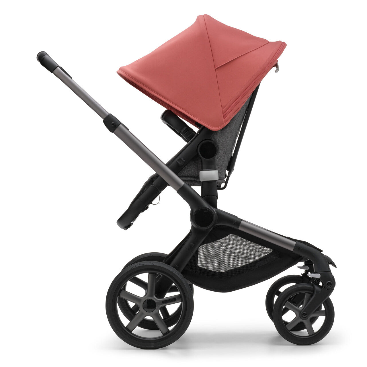 Bugaboo Fox5 Baza wózka 2w1 bez budki Graphite/Grey Melange