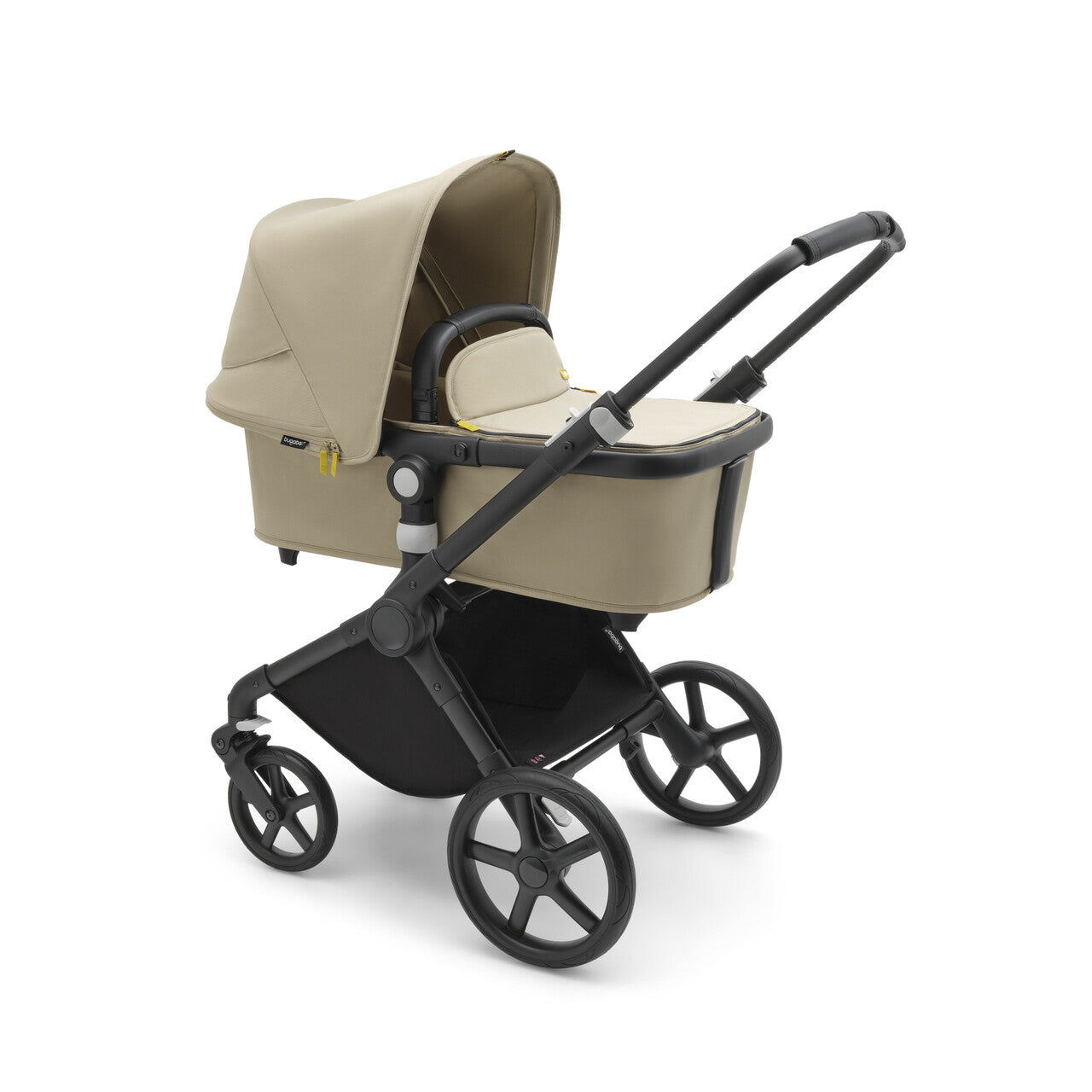 Bugaboo Fox Cub Wózek 2w1 Komplet Black/Desert Beige-Desert Beige