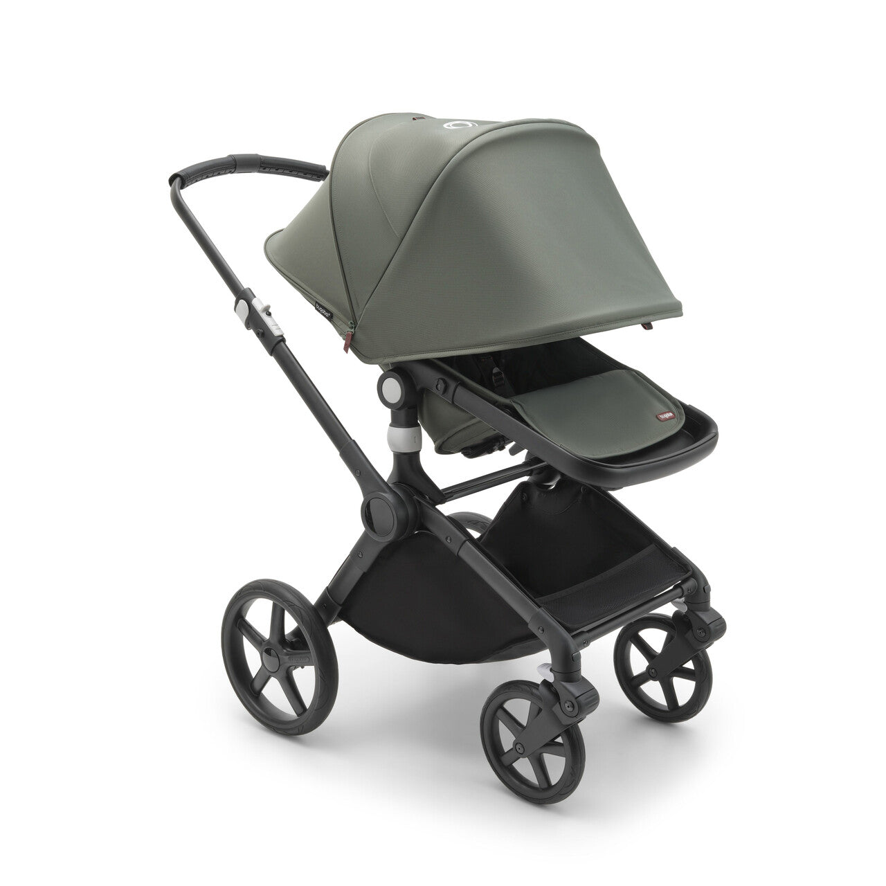 Bugaboo Fox Cub Wózek 2w1 Komplet Black/Forest Green-Forest Green