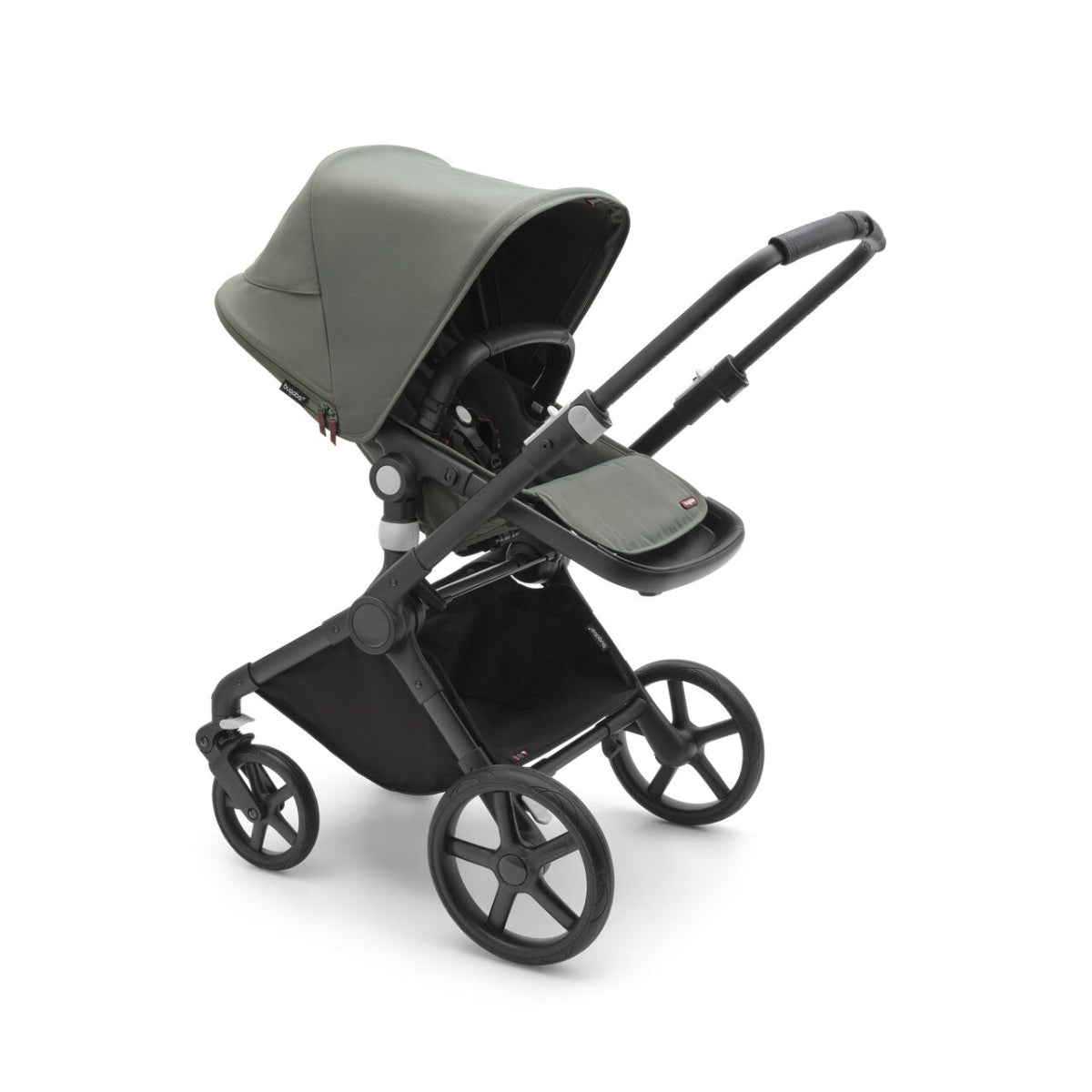 Bugaboo Fox Cub Wózek 2w1 Komplet Black/Forest Green-Forest Green