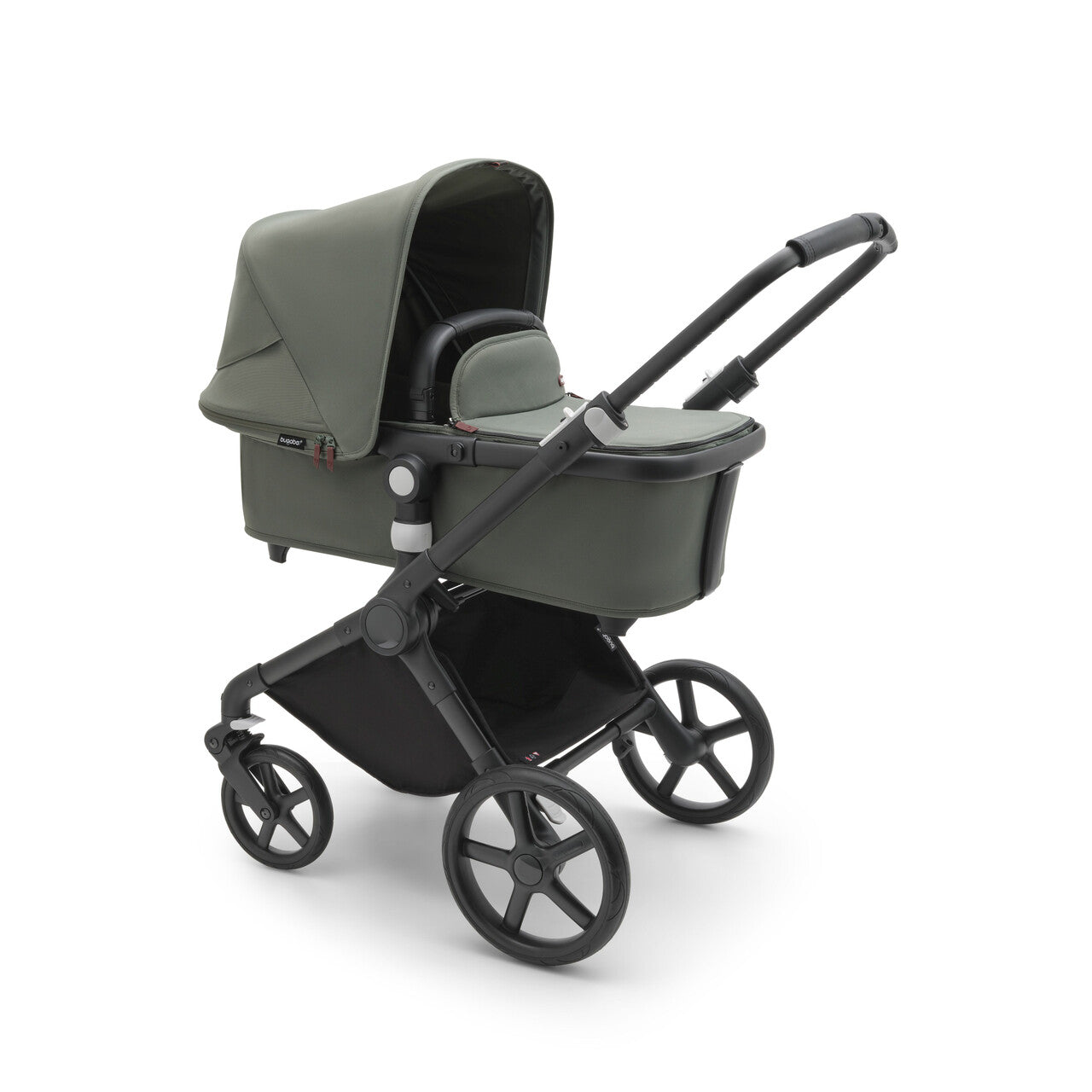 Bugaboo Fox Cub Wózek 2w1 Komplet Black/Forest Green-Forest Green