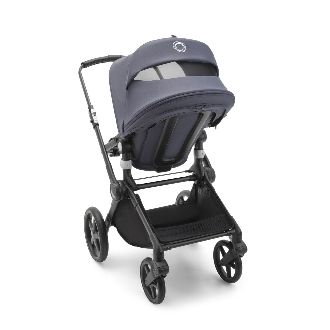 Bugaboo Fox Cub Wózek 2w1 Komplet Black/Stormy Blue-Stormy Blue