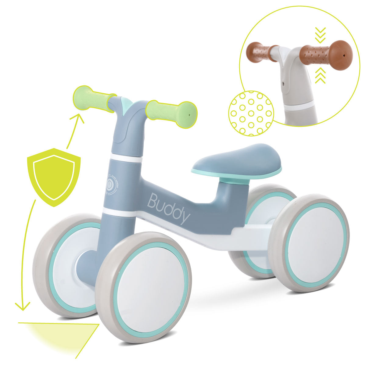 Lorelli Buddy - jeździk, rowerek biegowy | Blue.