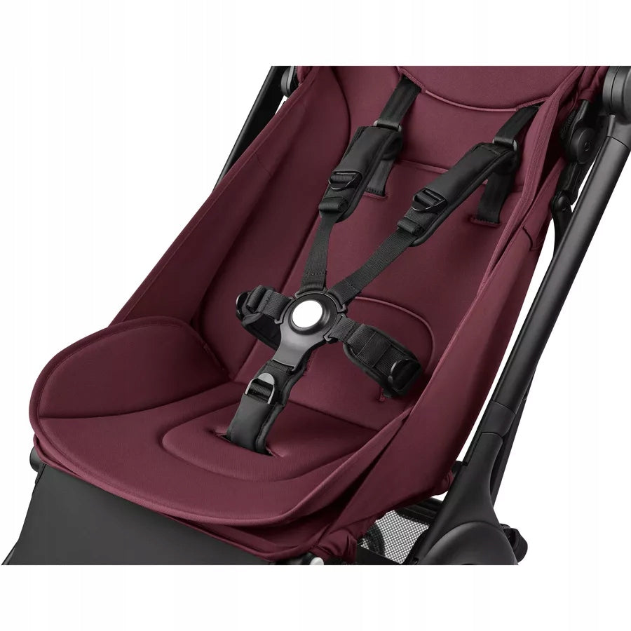 Bugaboo Butterfly Wózek spacerowy ultralekki | Black/Dark Cherry-Dark Cherry
