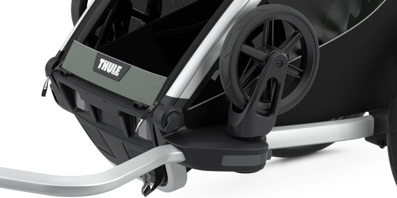 Thule Chariot Lite2 Przyczepka rowerowa podwójna 4w1 Agave