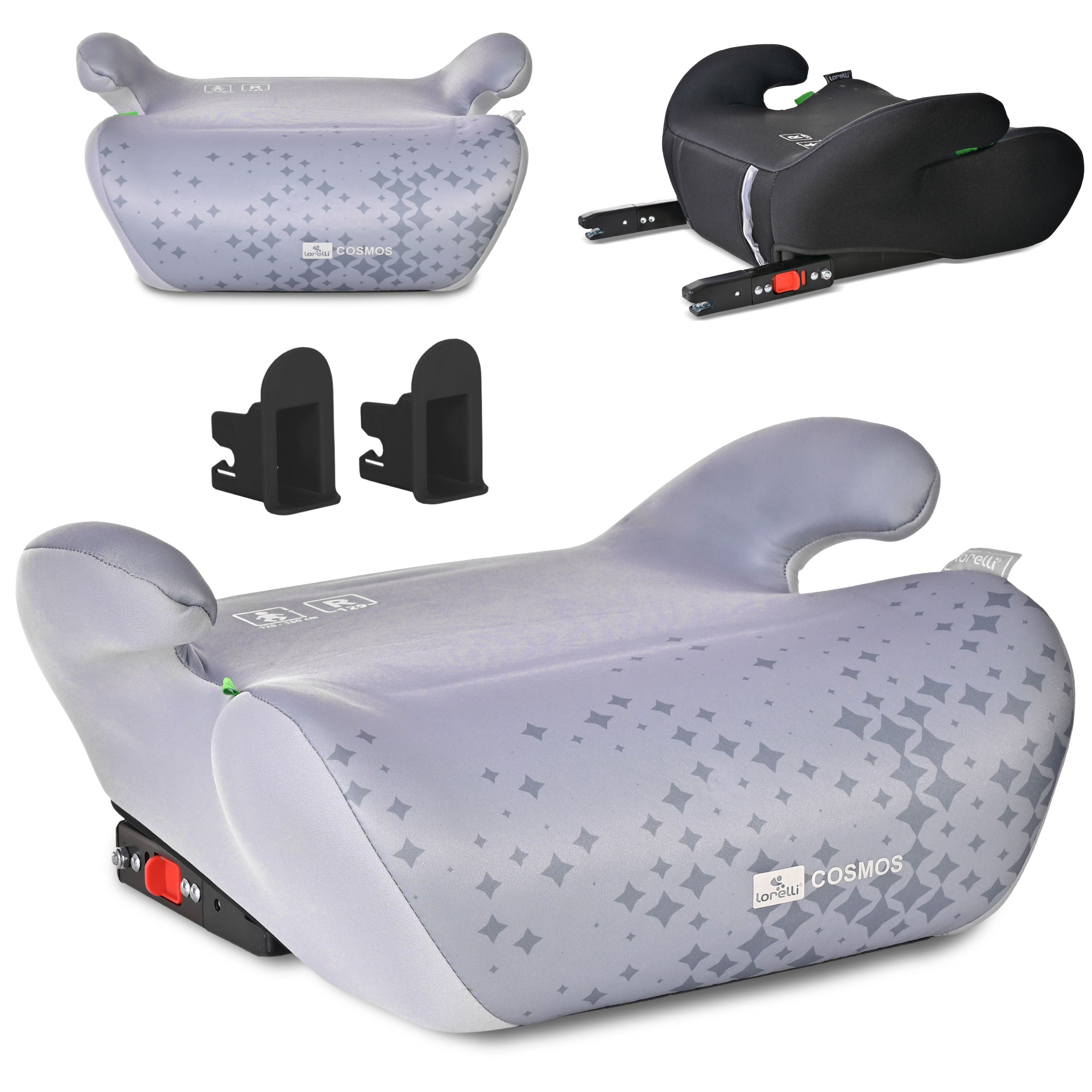 Lorelli Cosmos - podstawka samochodowa ISOFIX 125-150cm | Grey.