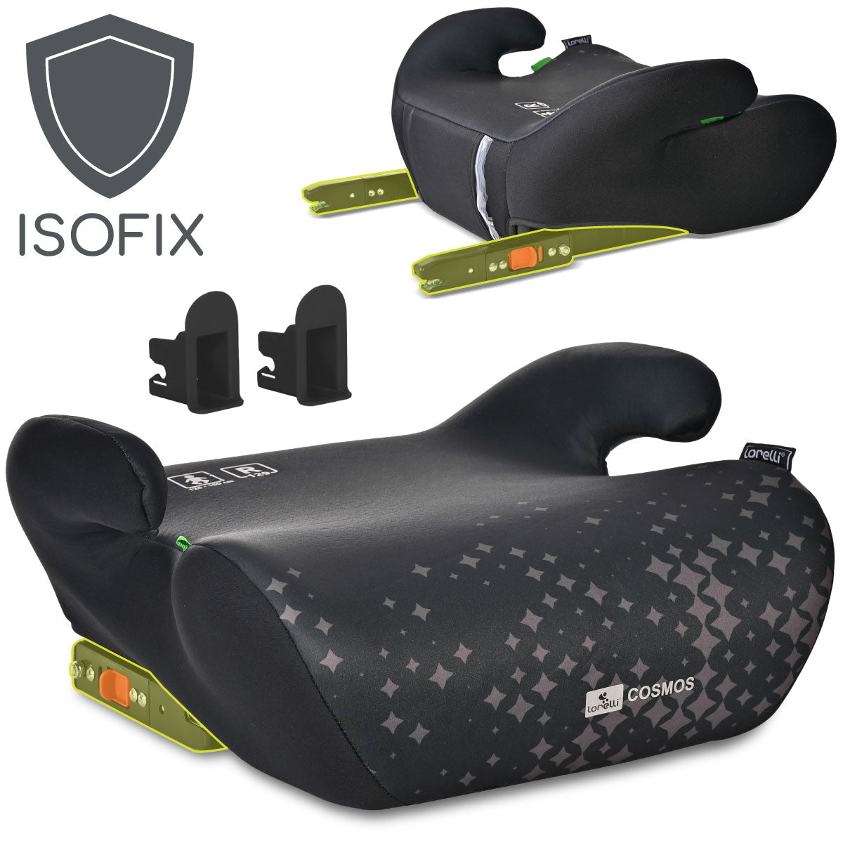 Lorelli Cosmos - podstawka samochodowa ISOFIX 125-150cm | Black.