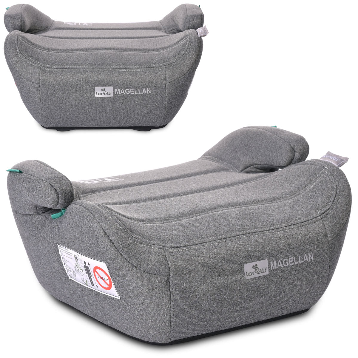 Lorelli Magellan - podstawka samochodowa 125-150cm | Grey.