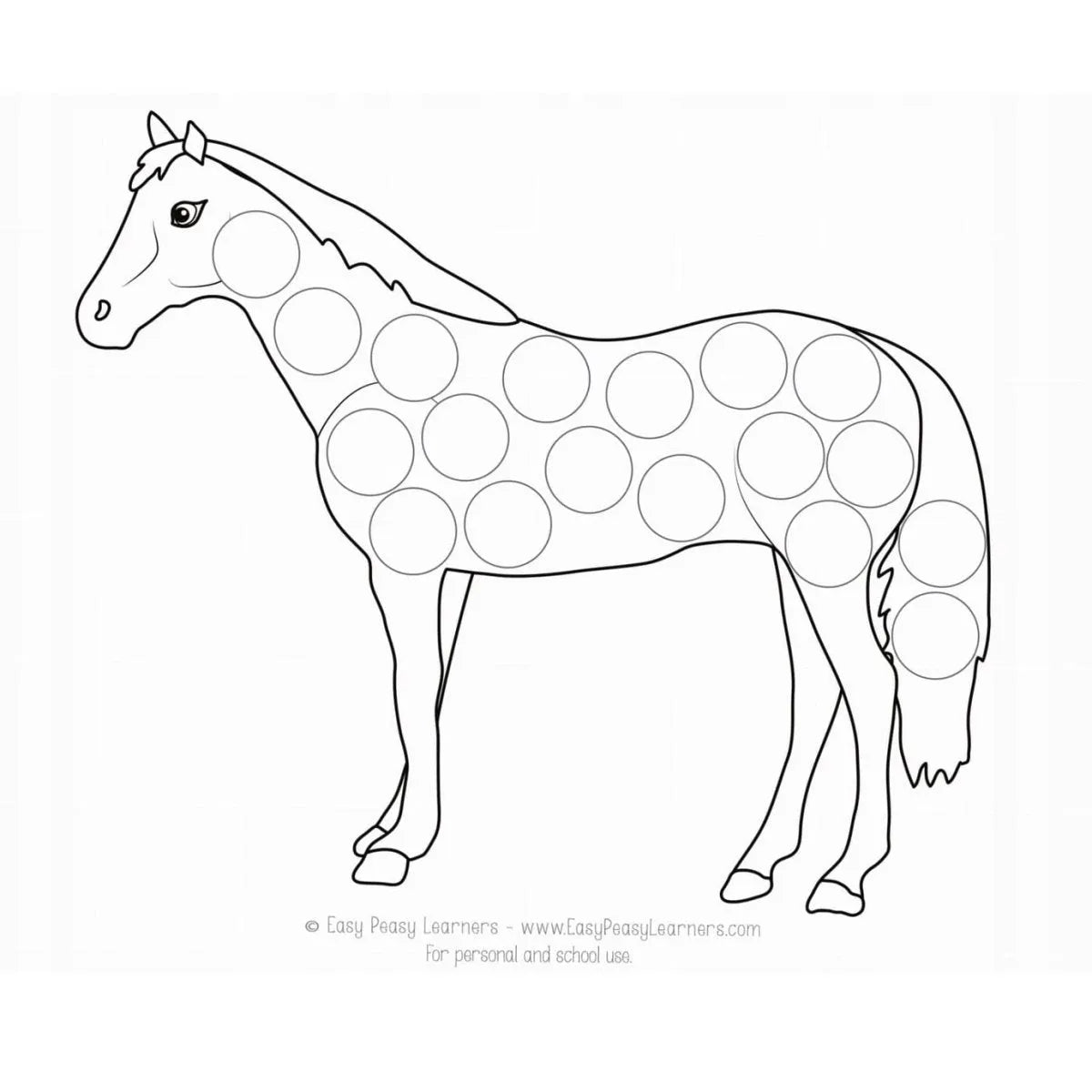 Do - A - Dot Art - duże flamastry kropkowe - podstawowe kolory - JasieBasie.pl