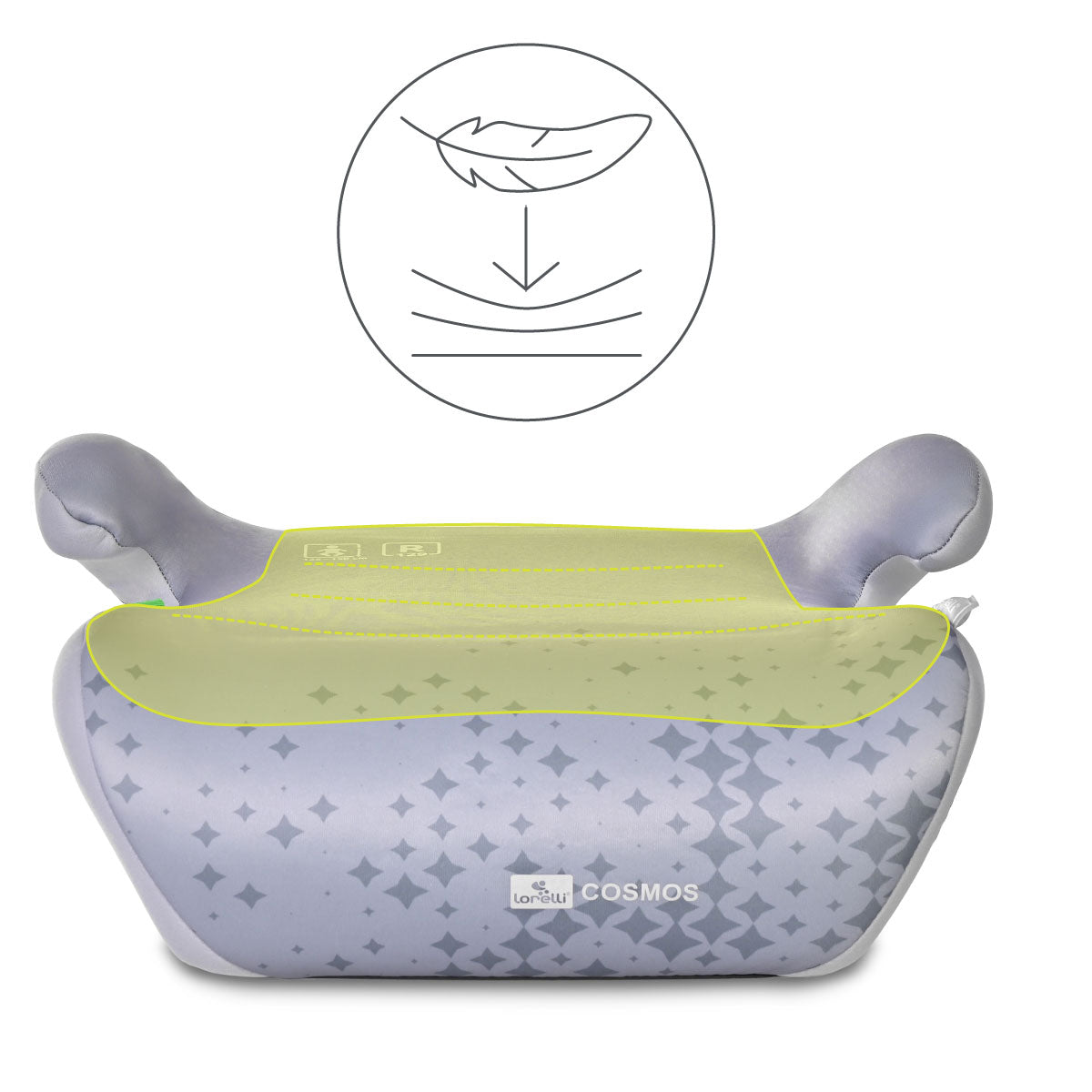 Lorelli Cosmos - podstawka samochodowa ISOFIX 125-150cm | Grey.