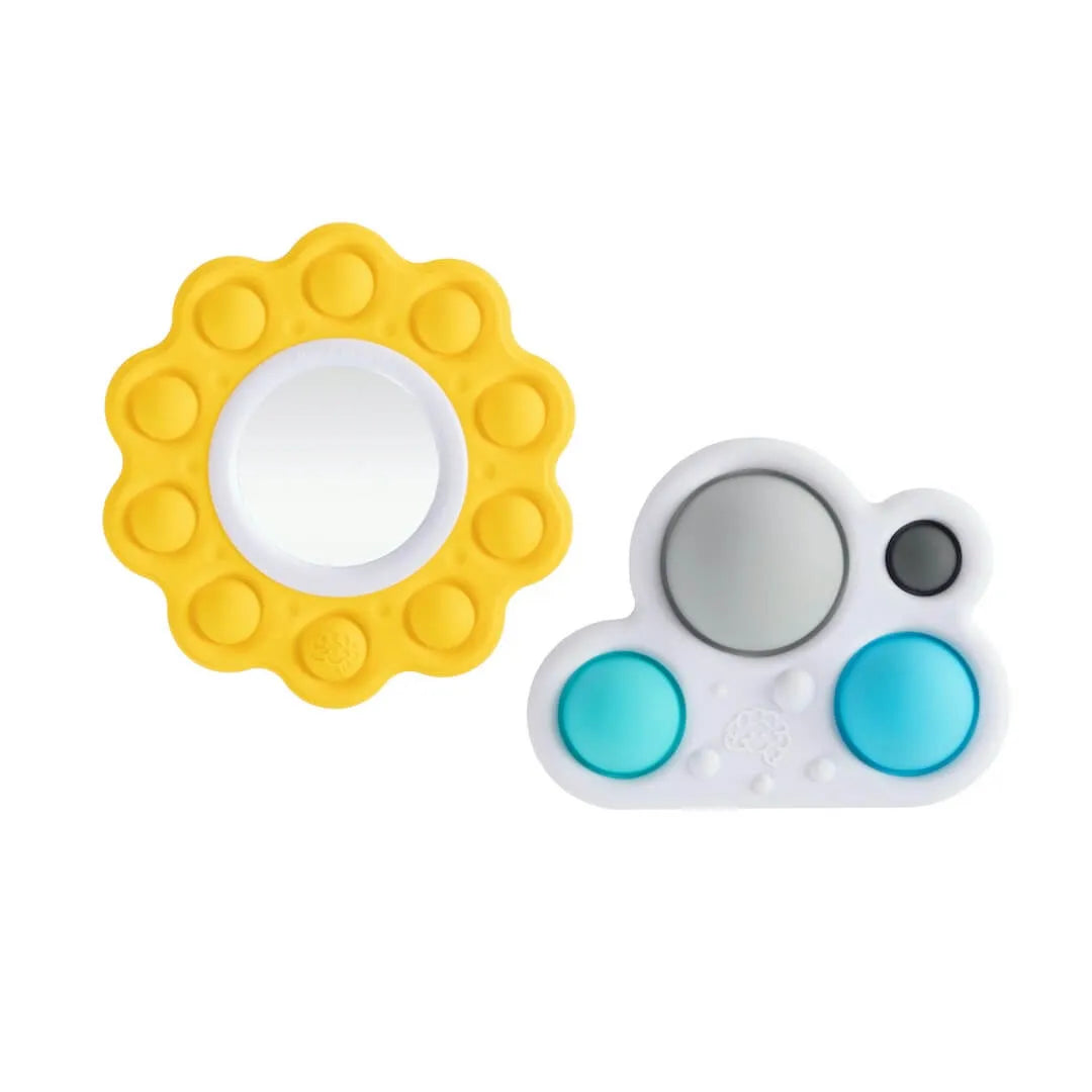 Fat Brain Toys - bąbelki Dimpl Słoneczko i Chmurka - JasieBasie.pl