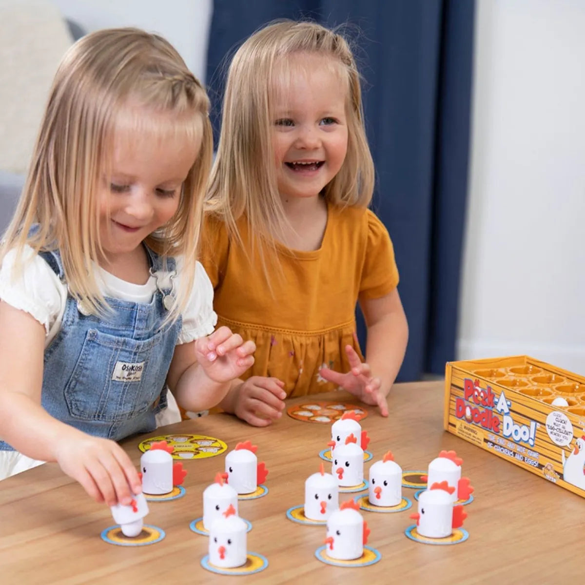 Fat Brain Toys - gra memory Kurnik Peek - A - Doodle Doo - JasieBasie.pl