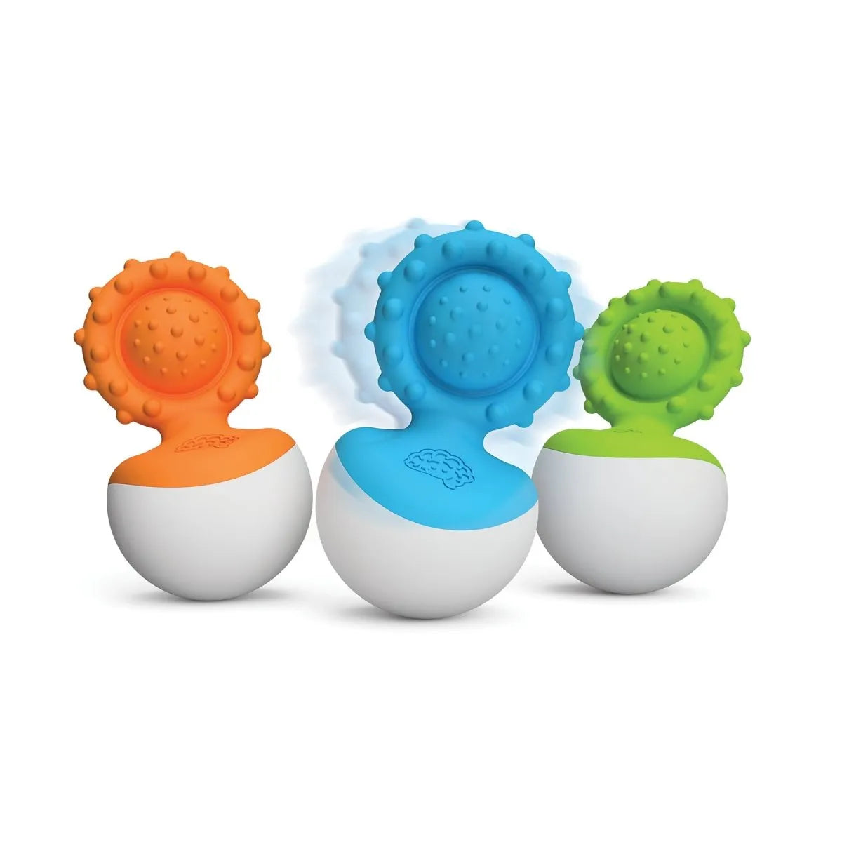 Fat Brain Toys - gryzak bąbelki Dimpl Wańka Wstańka - JasieBasie.pl