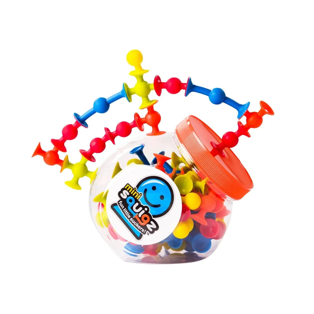 Fat Brain Toys - mini przyssawki Squigz (75 szt.) - JasieBasie.pl