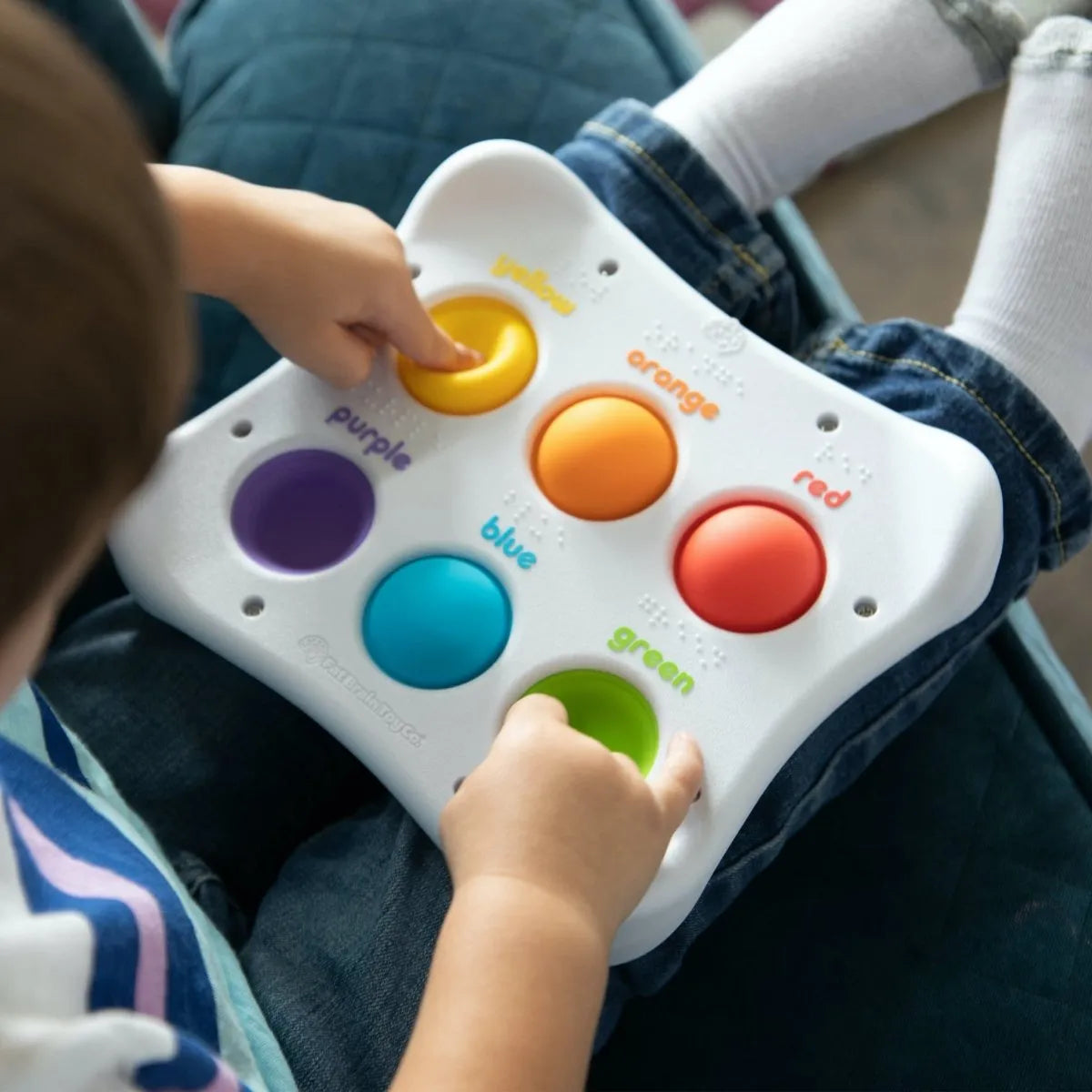 Fat Brain Toys - sensoryczne bąbelki Dimpl Duet - JasieBasie.pl