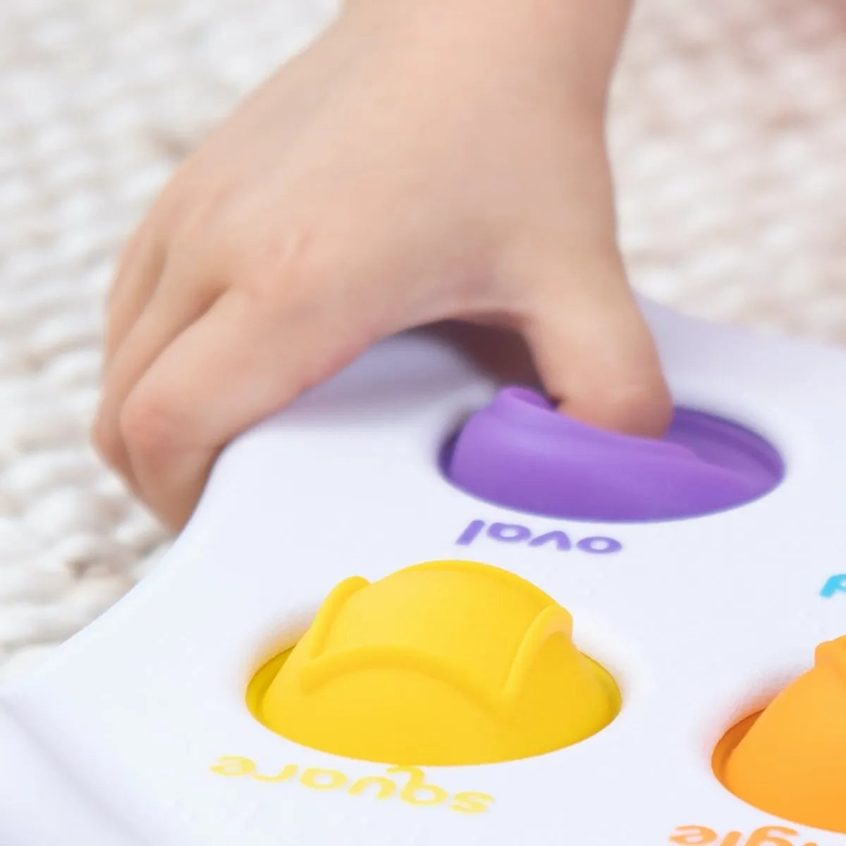 Fat Brain Toys - sensoryczne bąbelki Dimpl Duet - JasieBasie.pl
