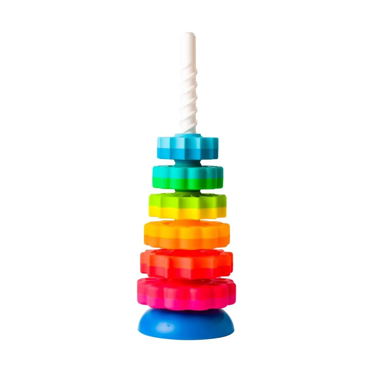 Fat Brain Toys - zakręcona wieża Spin Again - JasieBasie.pl