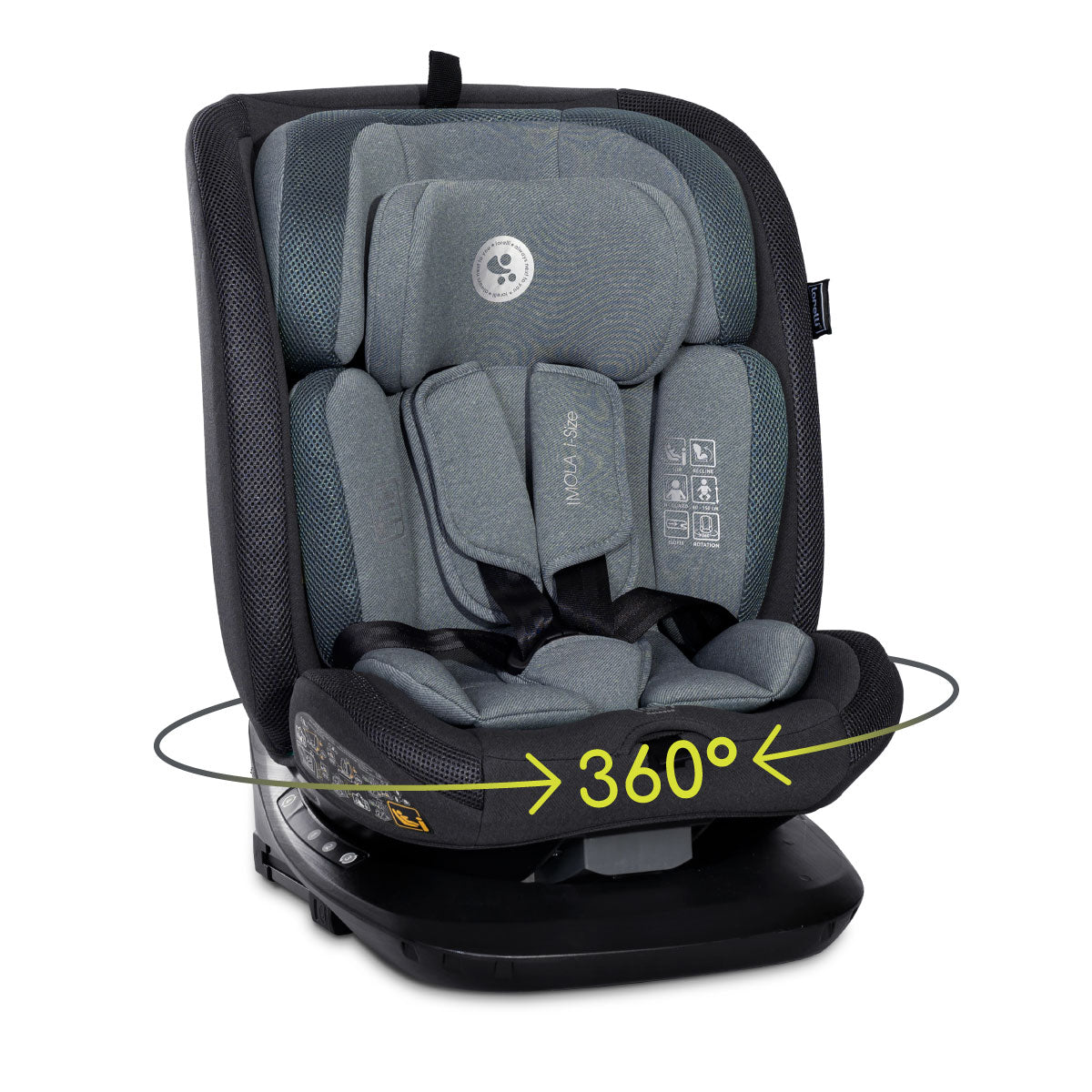Lorelli Imola - fotelik i-Size 40-150 cm ISOFIX 360 | Green.