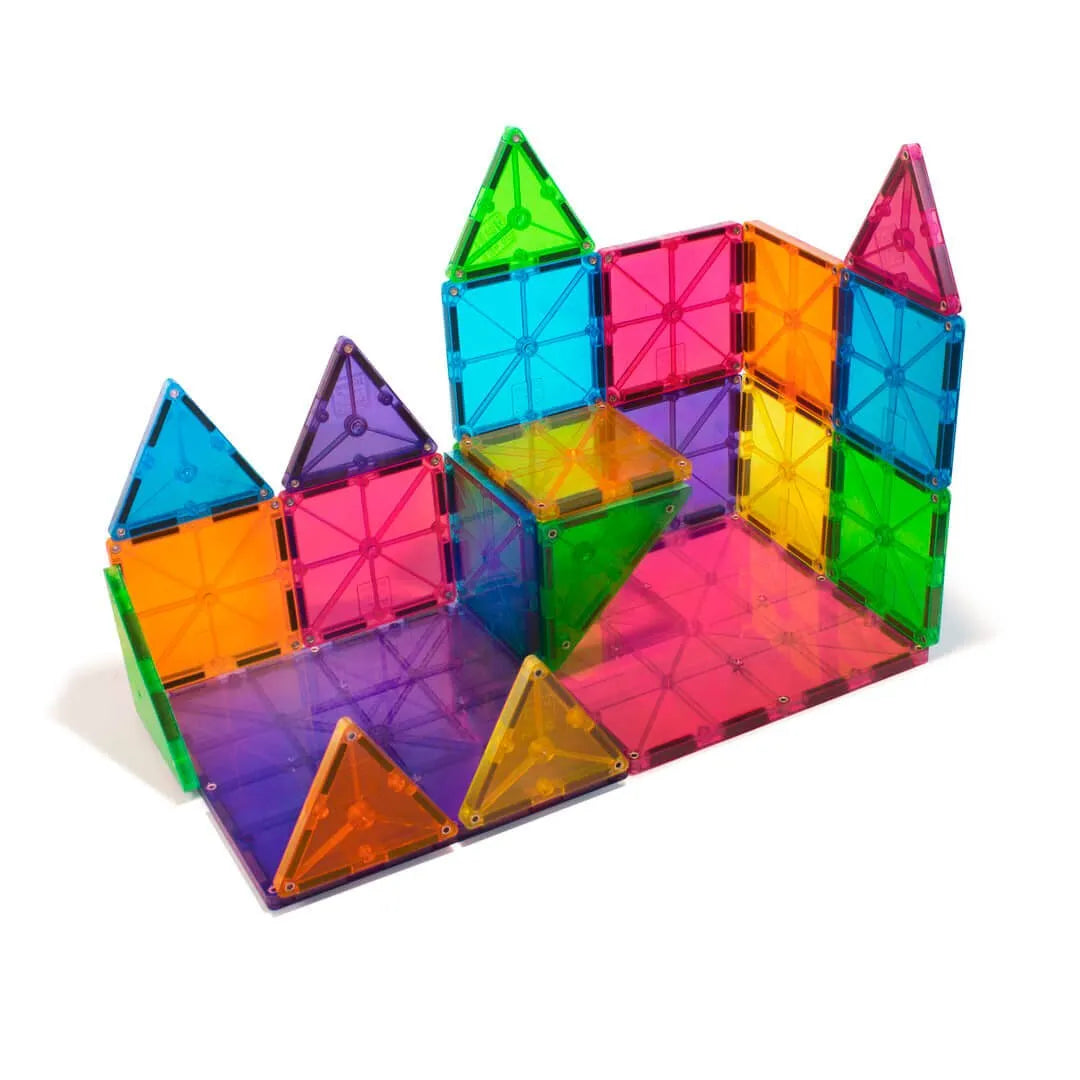 Magna Tiles - klocki magnetyczne Classic (32 el.) - JasieBasie.pl