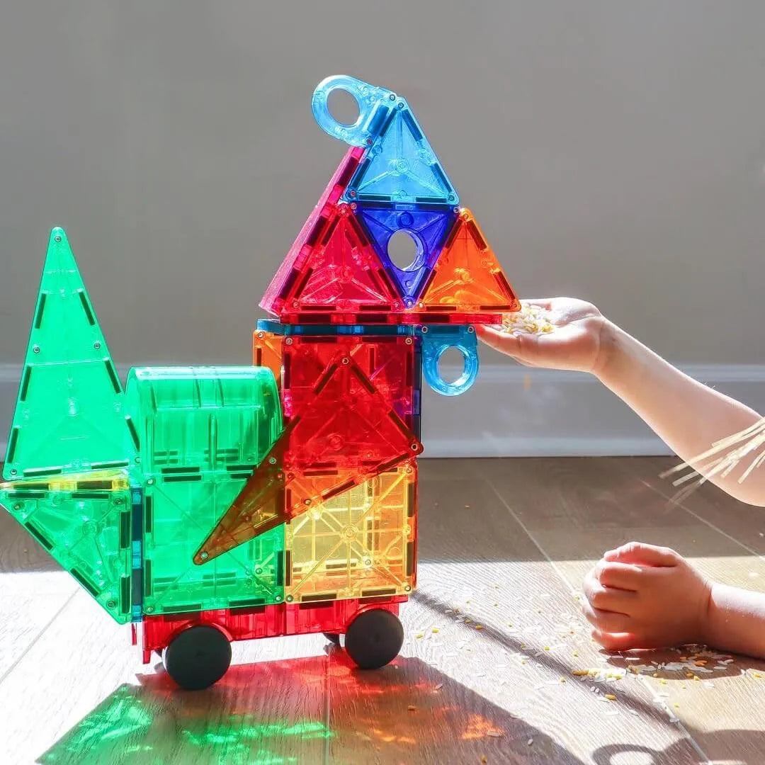 Magna Tiles - klocki magnetyczne Deluxe (48 el.) - JasieBasie.pl