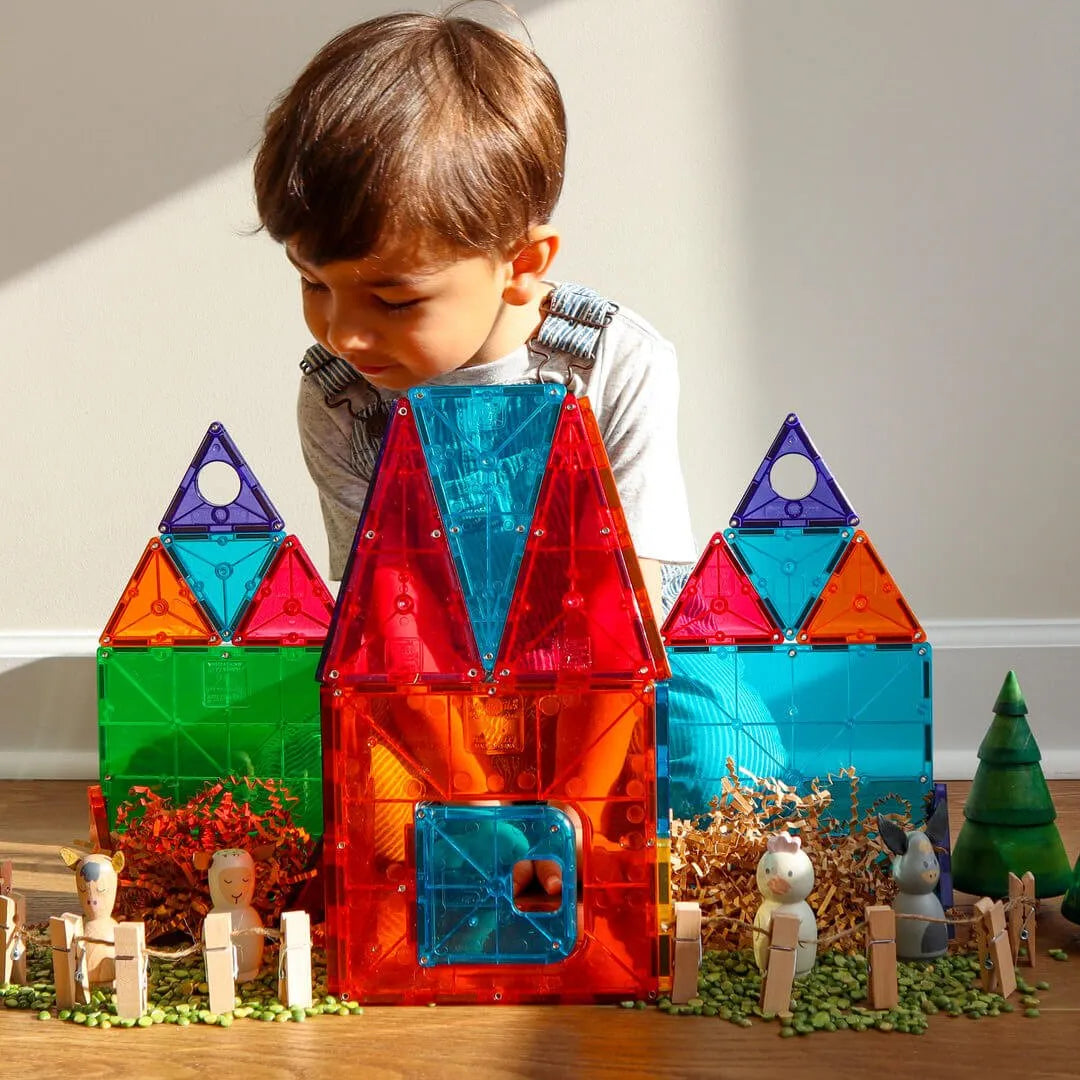 Magna Tiles - klocki magnetyczne Deluxe (48 el.) - JasieBasie.pl