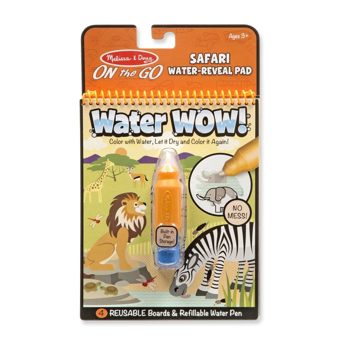 Melissa & Doug - kolorowanka wodna Water Wow - JasieBasie.pl