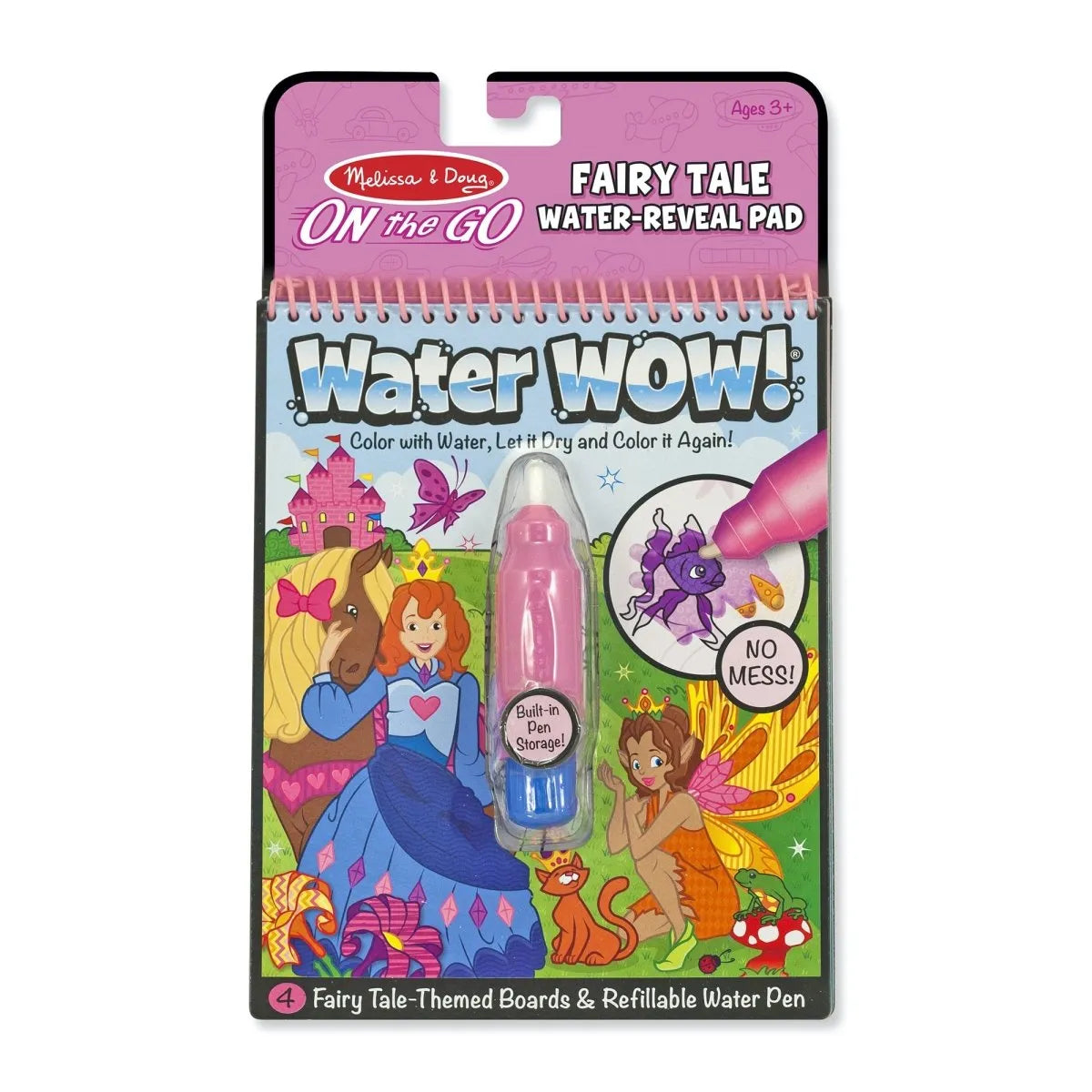 Melissa & Doug - kolorowanka wodna Water Wow - JasieBasie.pl