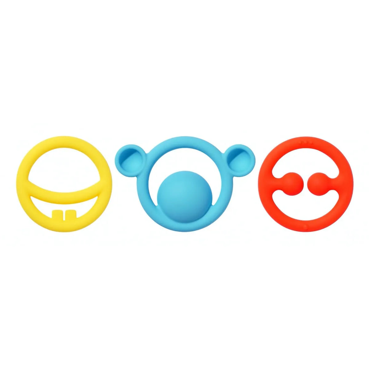 Moluk - zestaw gryzaków Nigi, Nagi & Nogi (3 szt.) - JasieBasie.pl