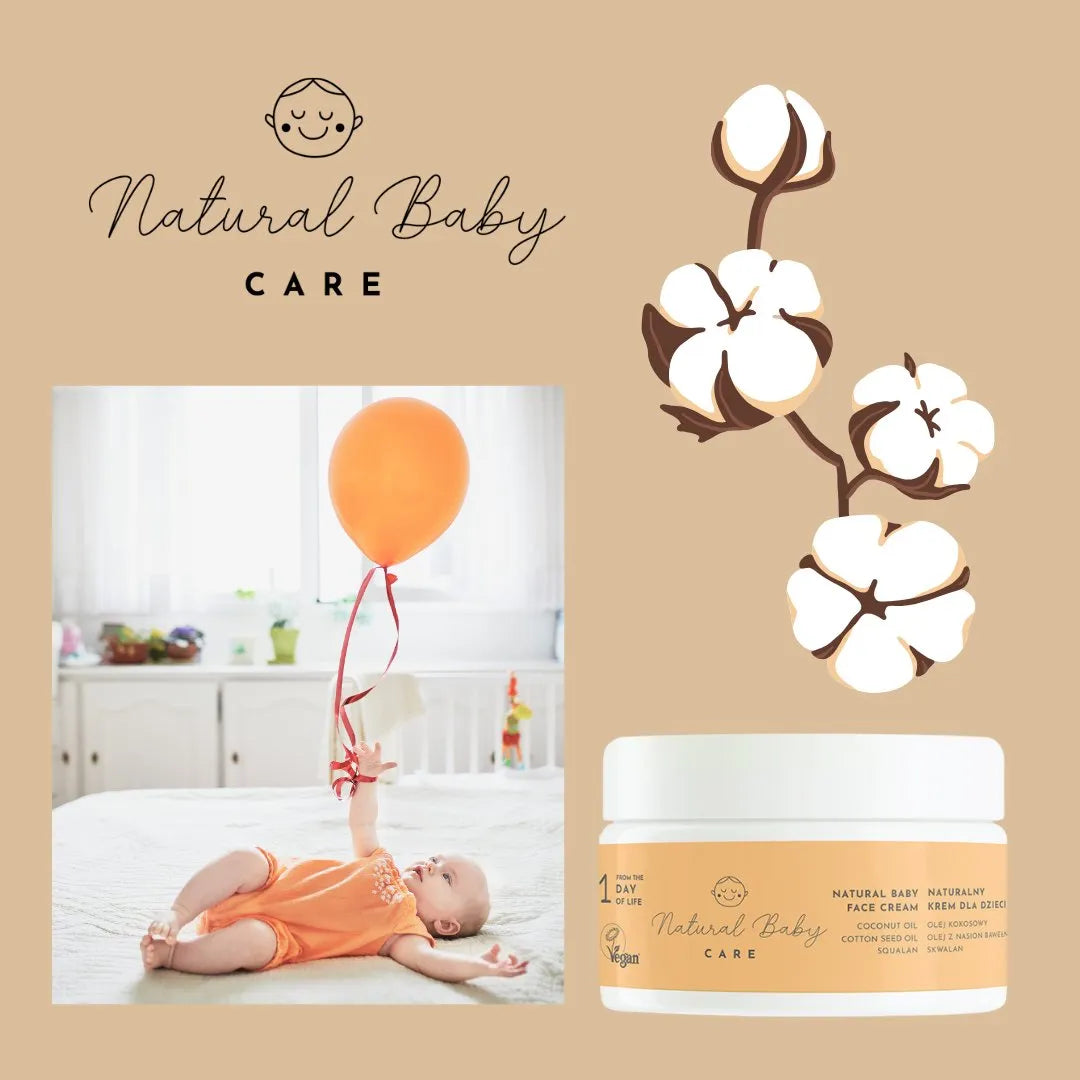 Naturalny krem do twarzy dla dzieci NATURAL BABY CARE - JasieBasie.pl