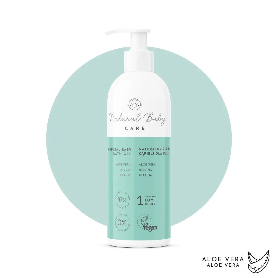 Naturalny żel do kąpieli dla dzieci NATURAL BABY CARE - JasieBasie.pl