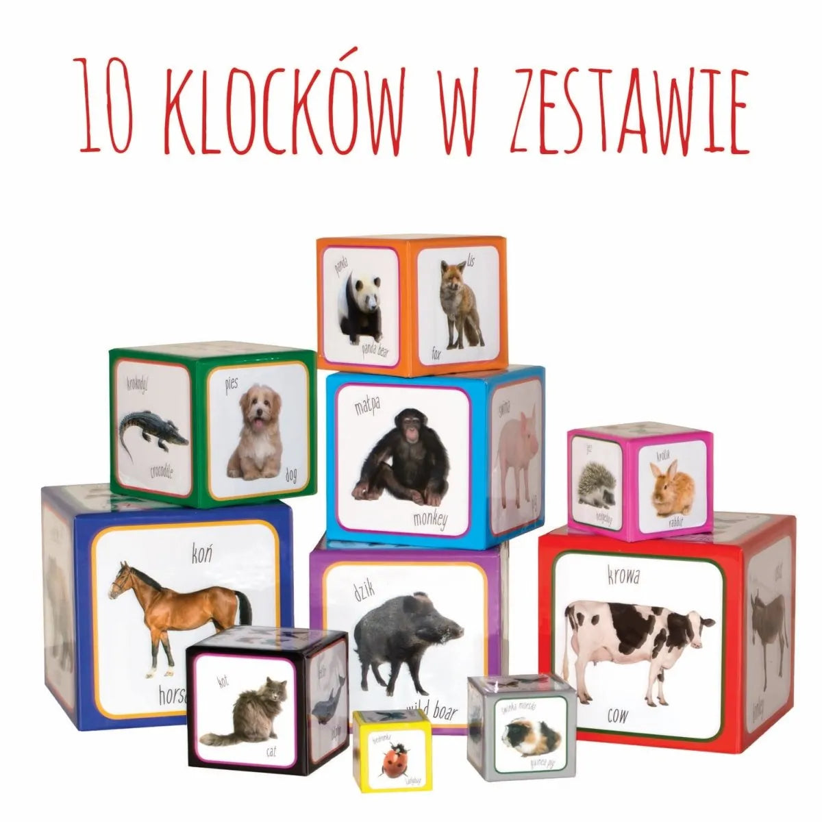 Piramida zabaw - wieża z pudełek - JasieBasie.pl