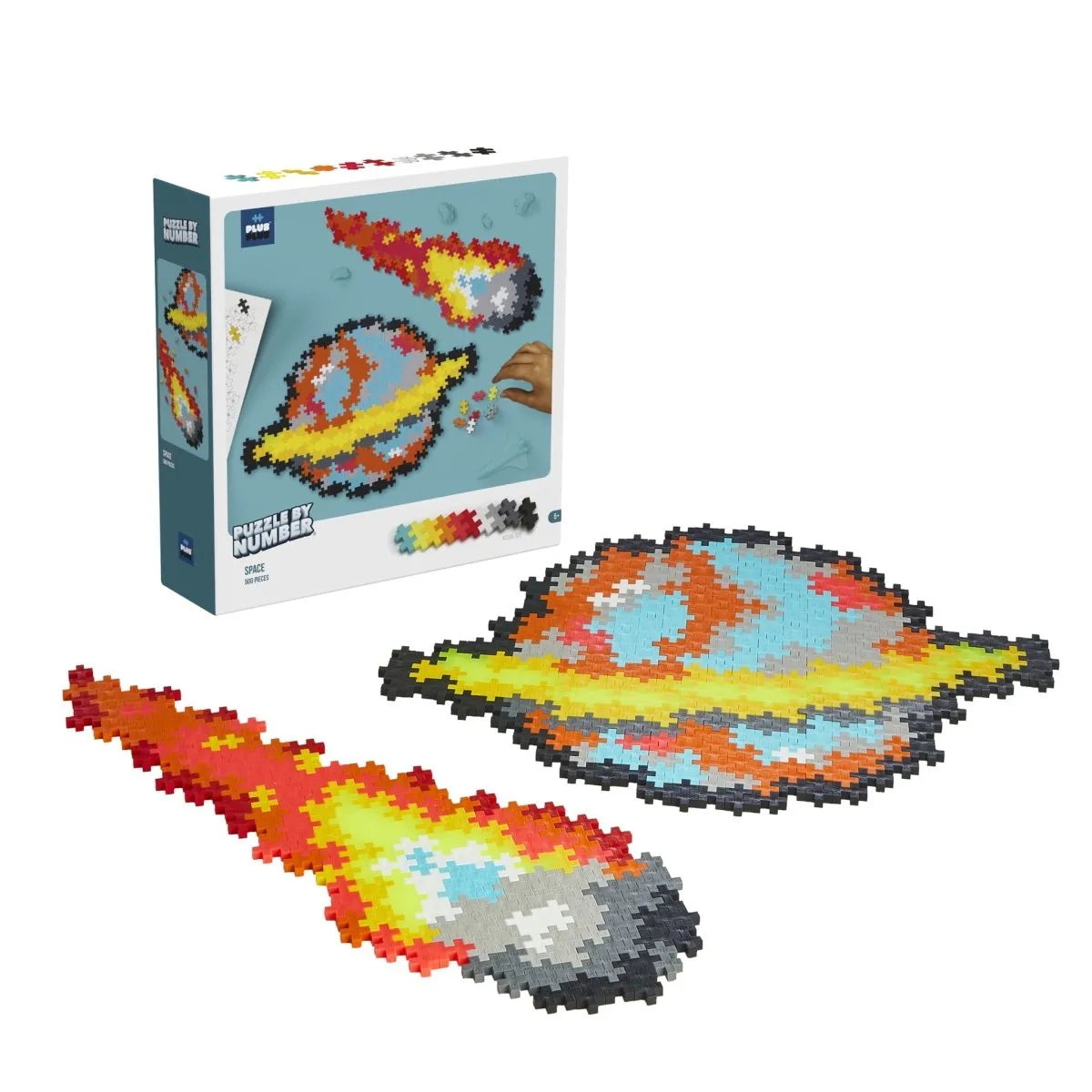 Plus - Plus - puzzle po numerach (500 szt.) - JasieBasie.pl