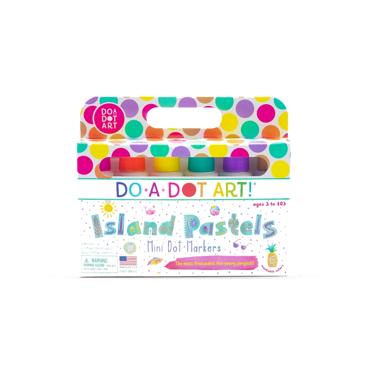 Do-A-Dot Art - flamastry kropkowe - mini słoneczna wyspa #wariant_słoneczna wyspa